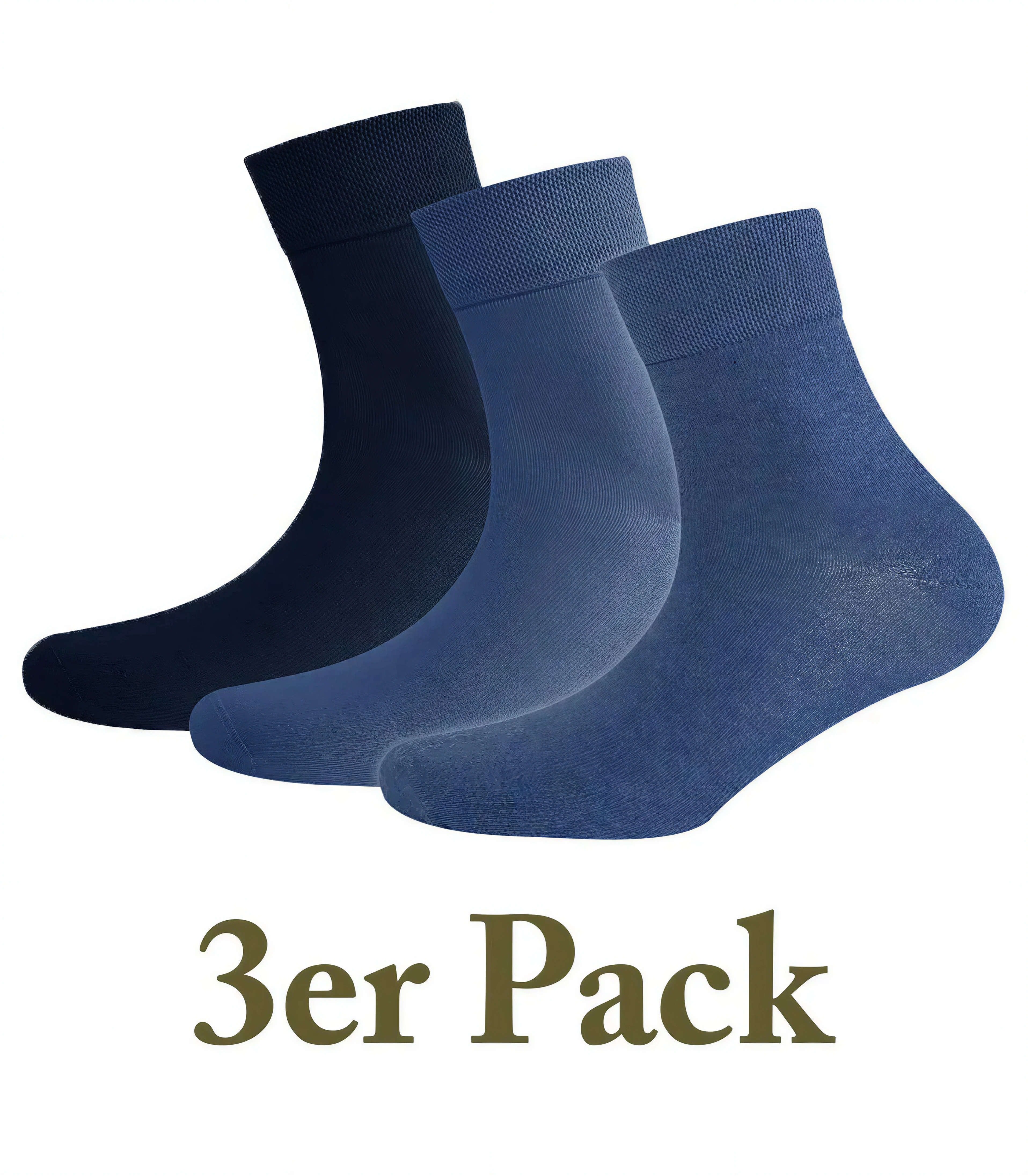Sympatico Kurzsocken Basic Line (Spar-Pack, 3-Paar) aus hautfreundlicher Baumwolle