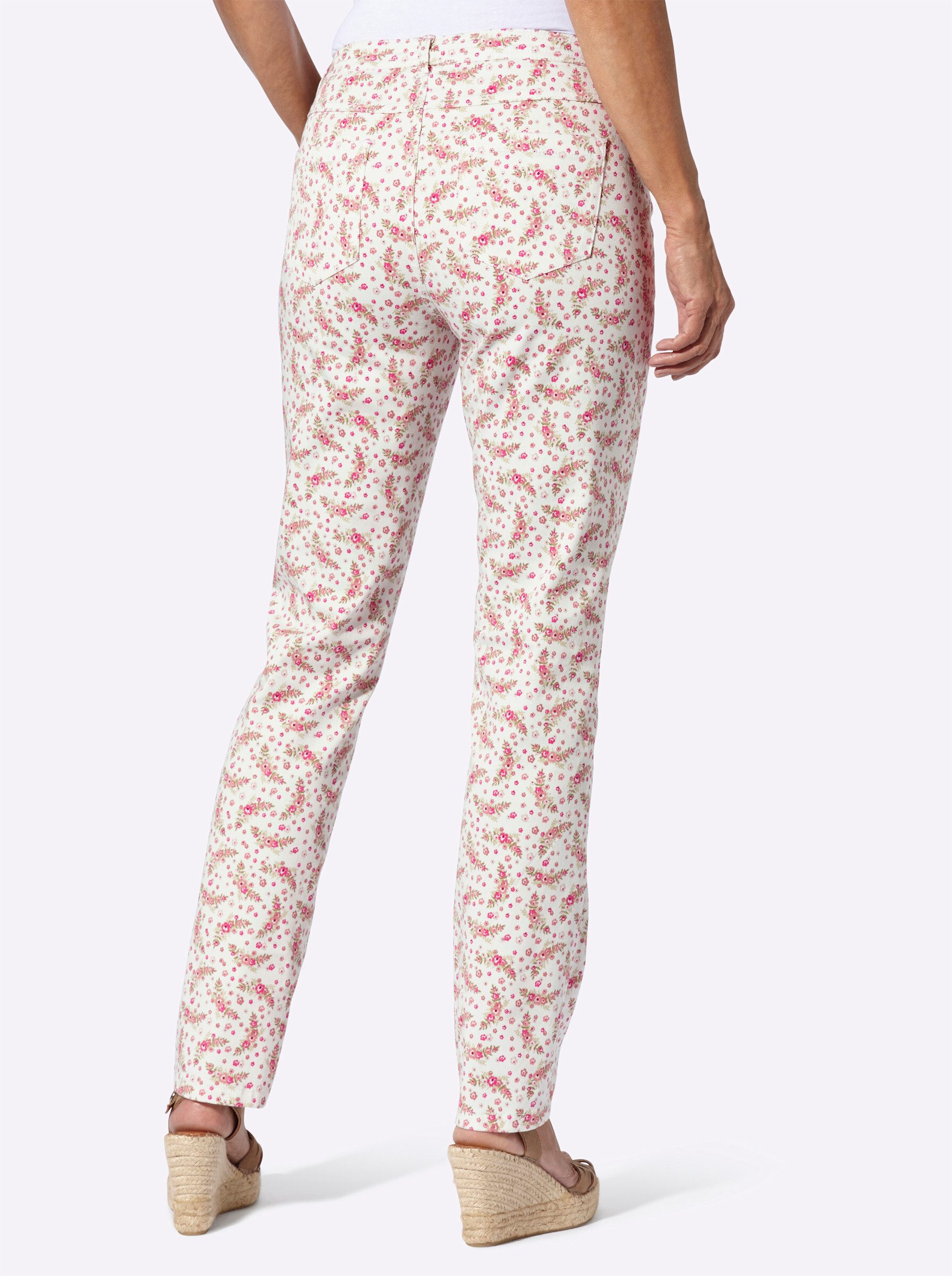 Sieh an! Bequeme Jeans Jeans leicht vertieft