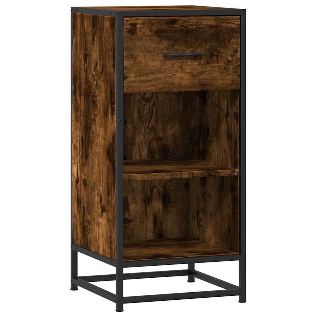 vidaXL Sideboard Sideboard Räuchereiche 35,5x35x76 cm günstig online kaufen