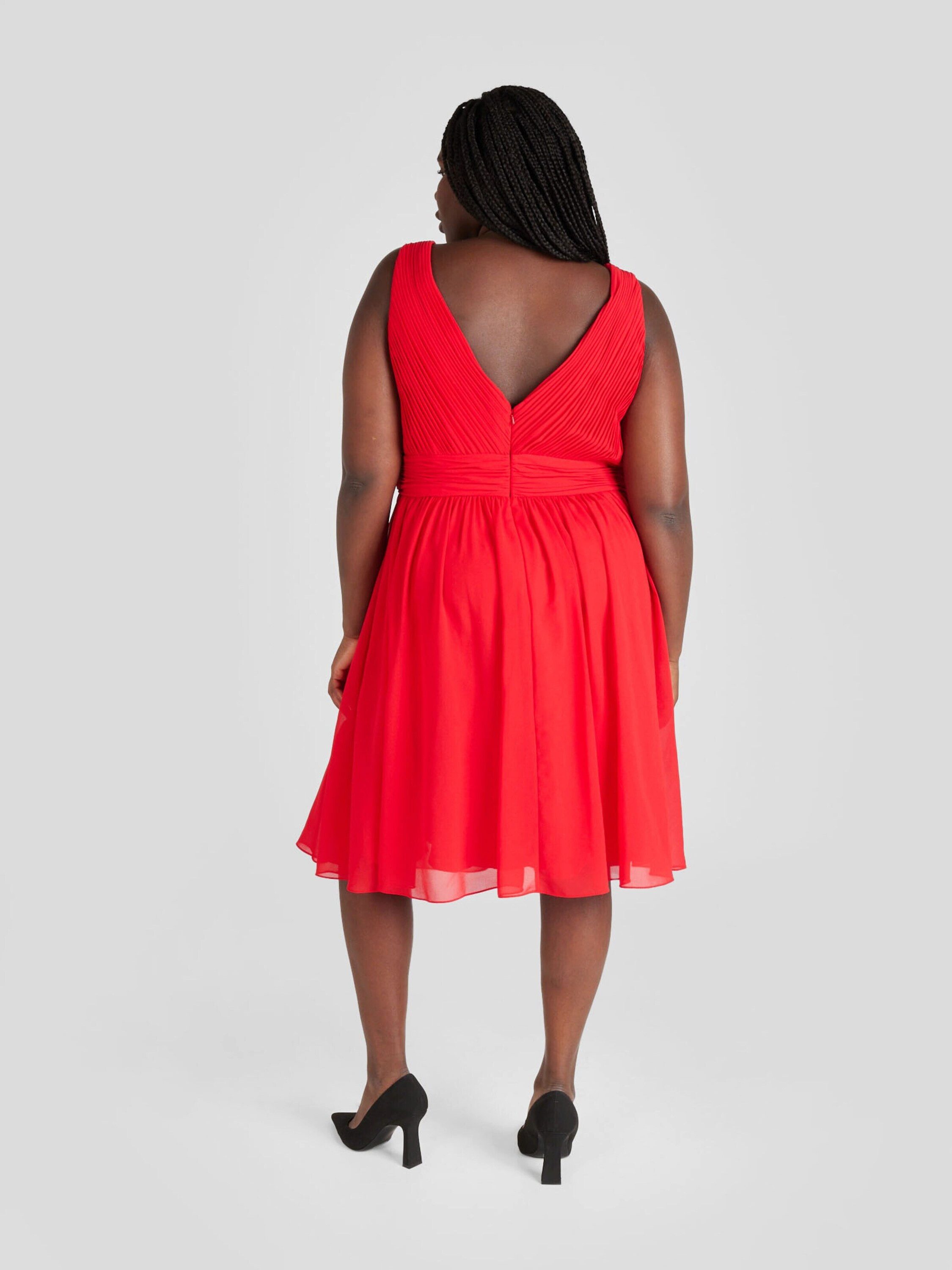 My Mascara Curves Cocktailkleid (1-tlg) Drapiert/gerafft