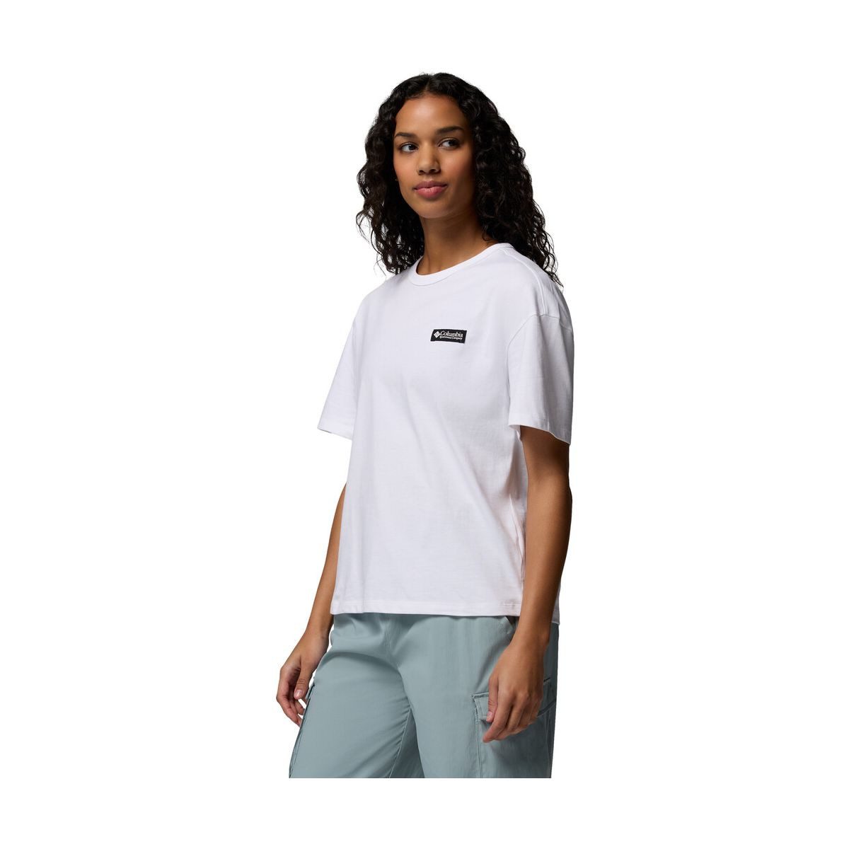 Columbia Kurzarmshirt CSC Heavyweight Graphic Tee Bequemes T-Shirt aus 100 % Baumwolle mit klassischem Logo und
