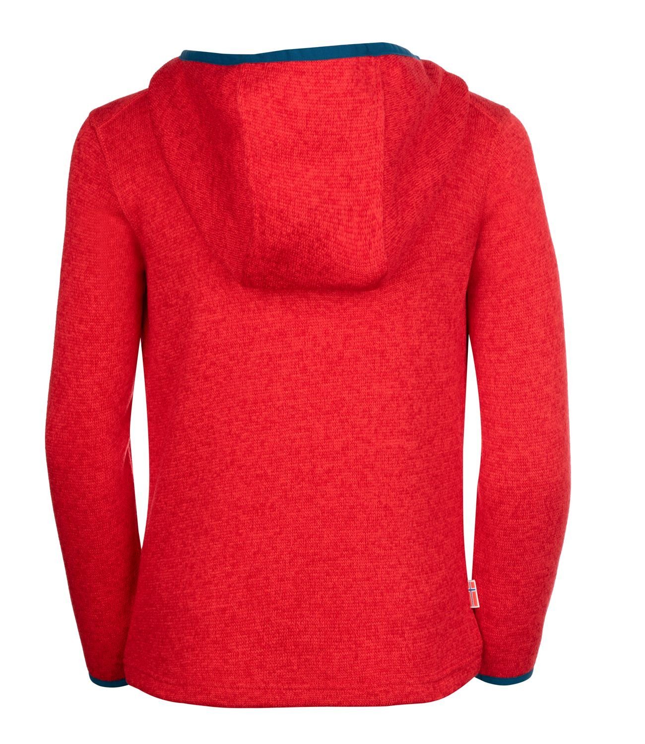 Jondalen Rot/Delphinblau TROLLKIDS XT Hoodie