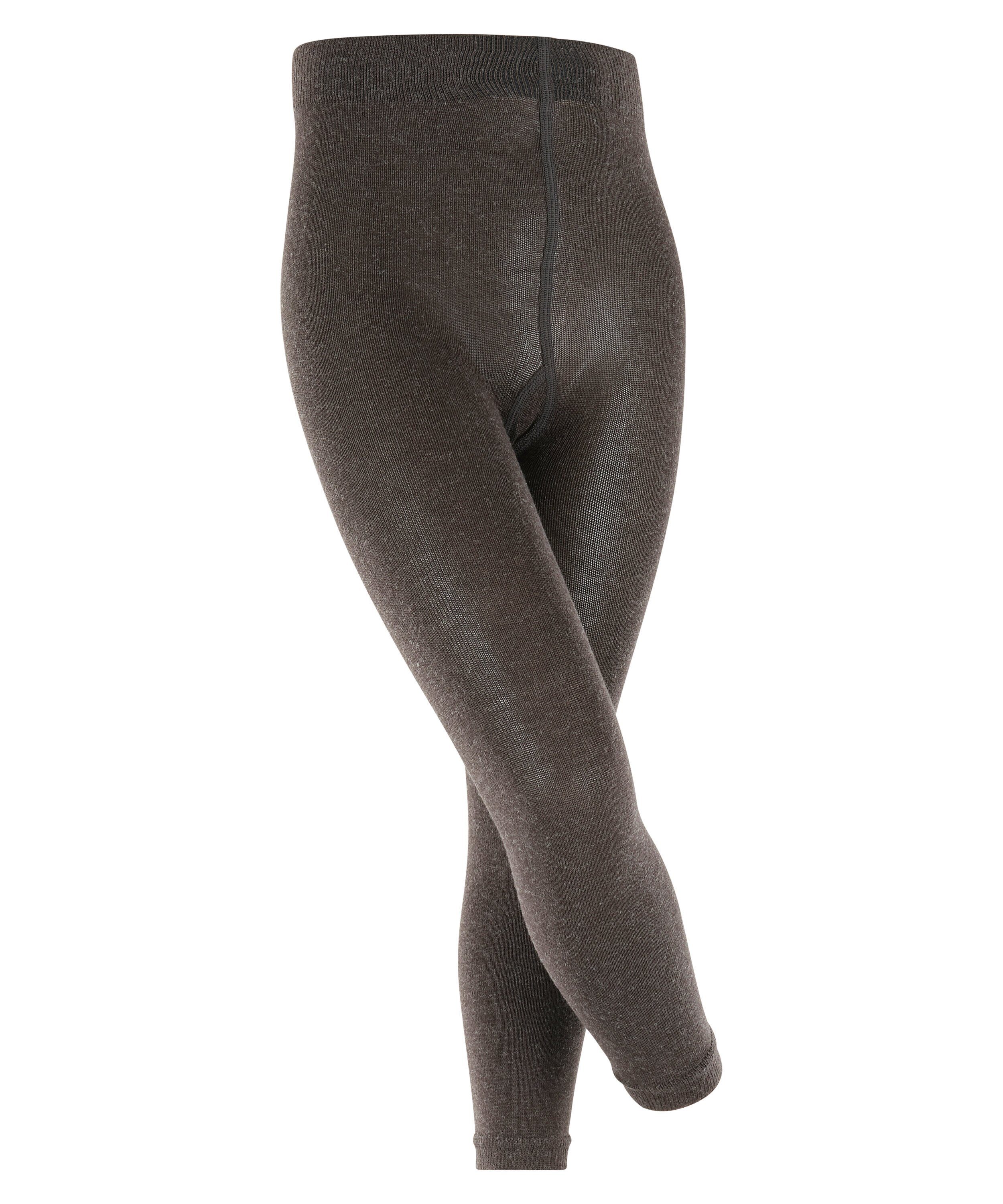 FALKE Strickstrumpfleggings Active Warm (1 St) aus wärmender Merinowolle anthra.mel (3080)