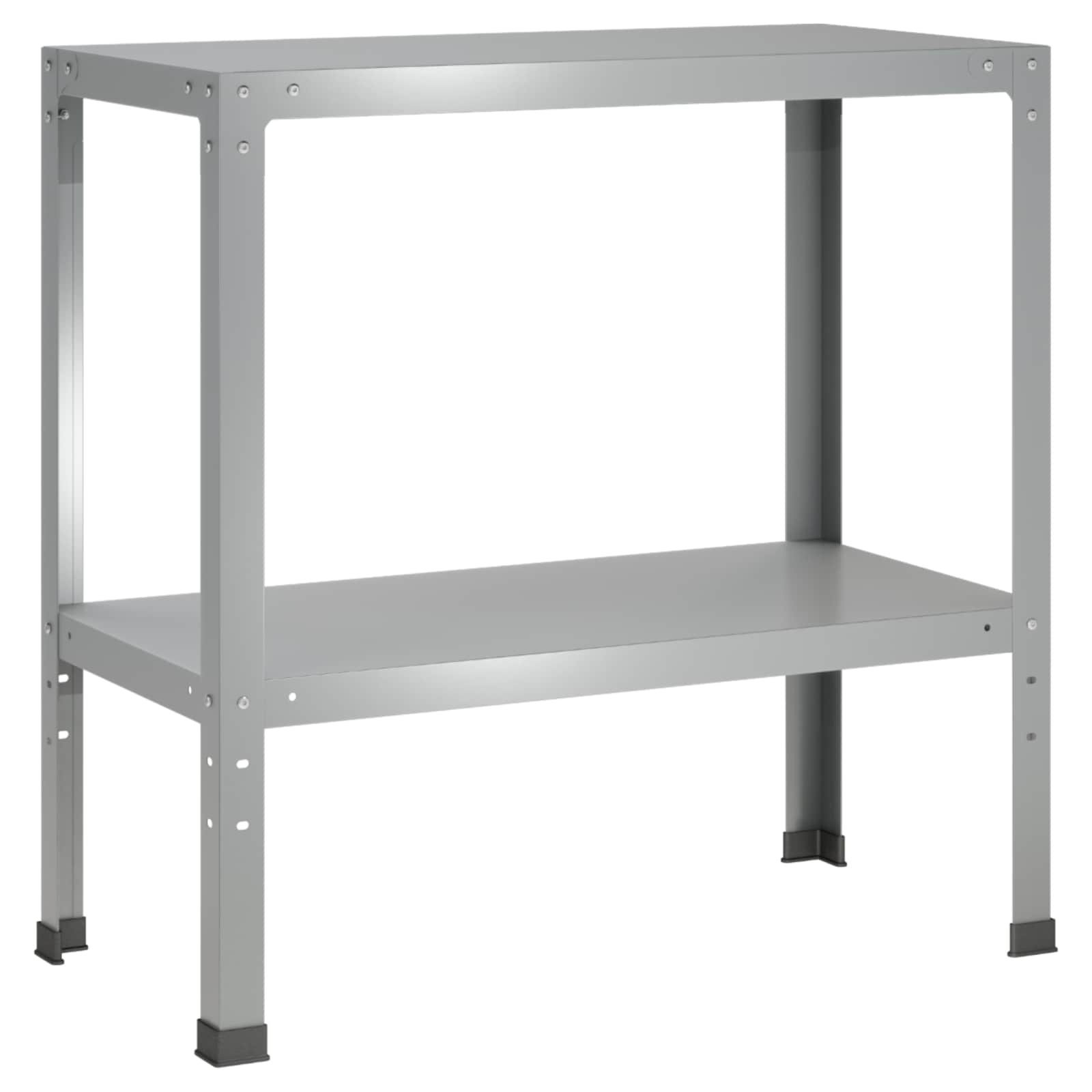 vidaXL Pflanztisch 100 x 40 x 80 cm Gartenregal Regal Pflanztisch 100x40x80 cm Verzinkter