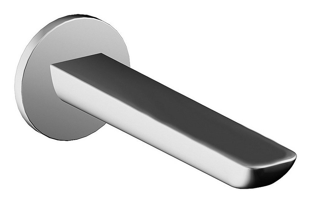 HANSA Wannenarmatur Hansaligna Wanneneinlauf (G1/2) als Wandauslauf Ausladung 180 mm