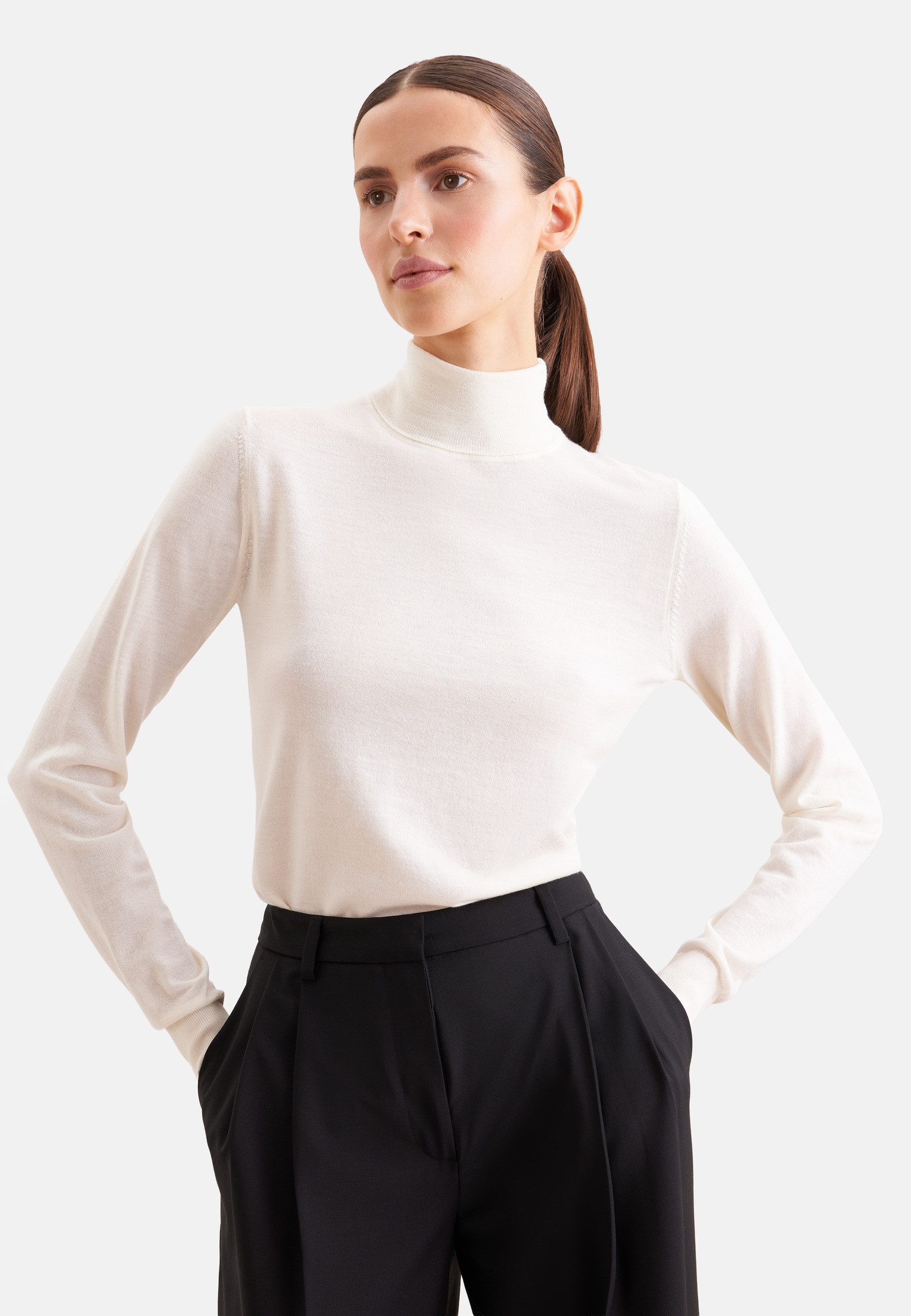 seidensticker Strickpullover Sweater Uni