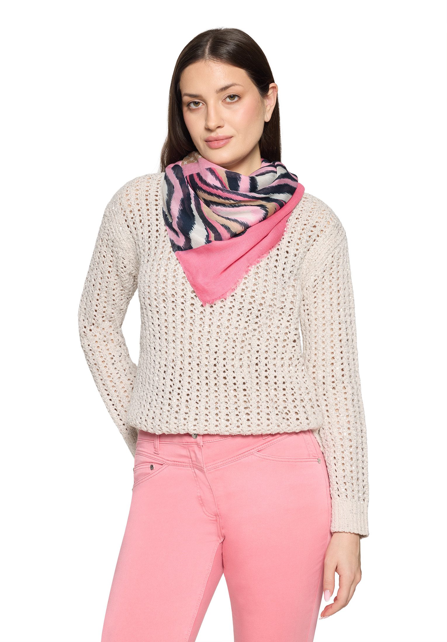 Betty Barclay Schal Damen mit Aufdruck