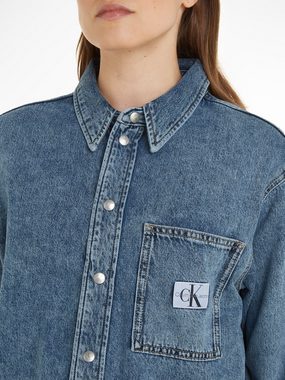 Calvin Klein Jeans Jeansbluse CROPPED DAD DENIM SHIRT