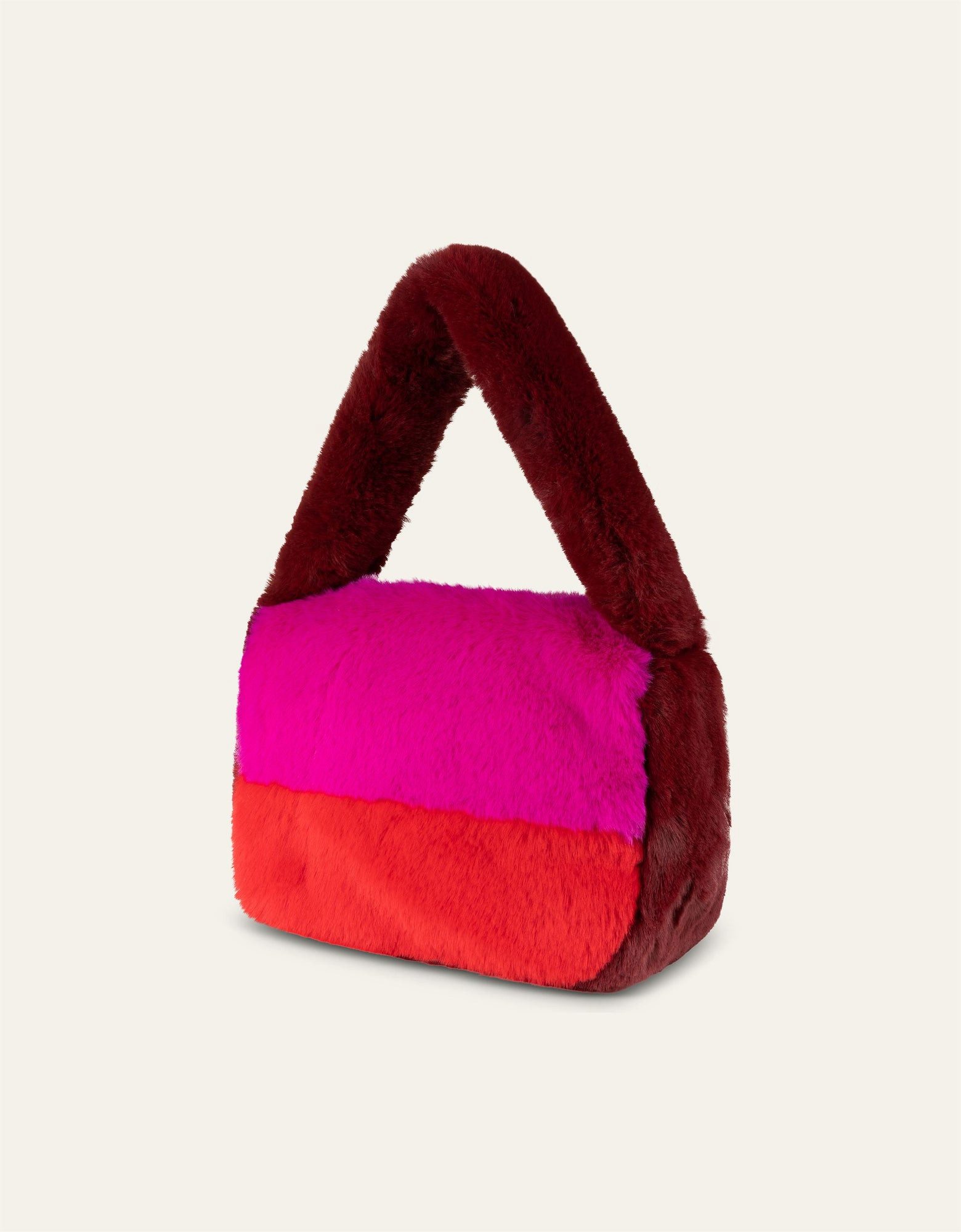 Oilily Schultertasche Huda Hobo Bag Soft Fake Fur