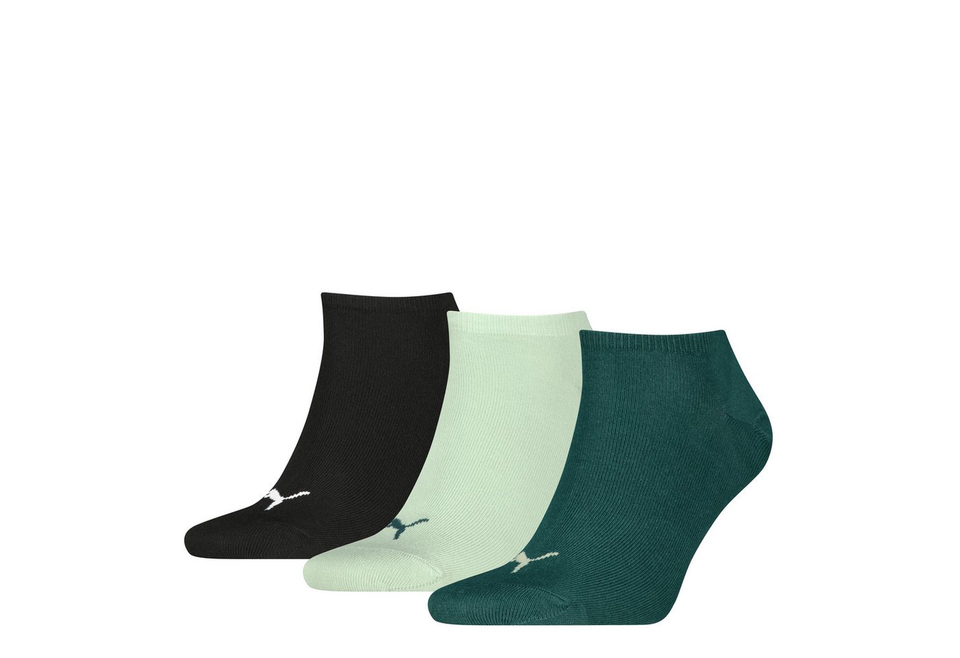 PUMA Sneakersocken PUMA UNISEX SNEAKER PLAIN 3P (3 Paar) mit kleinem Logo
