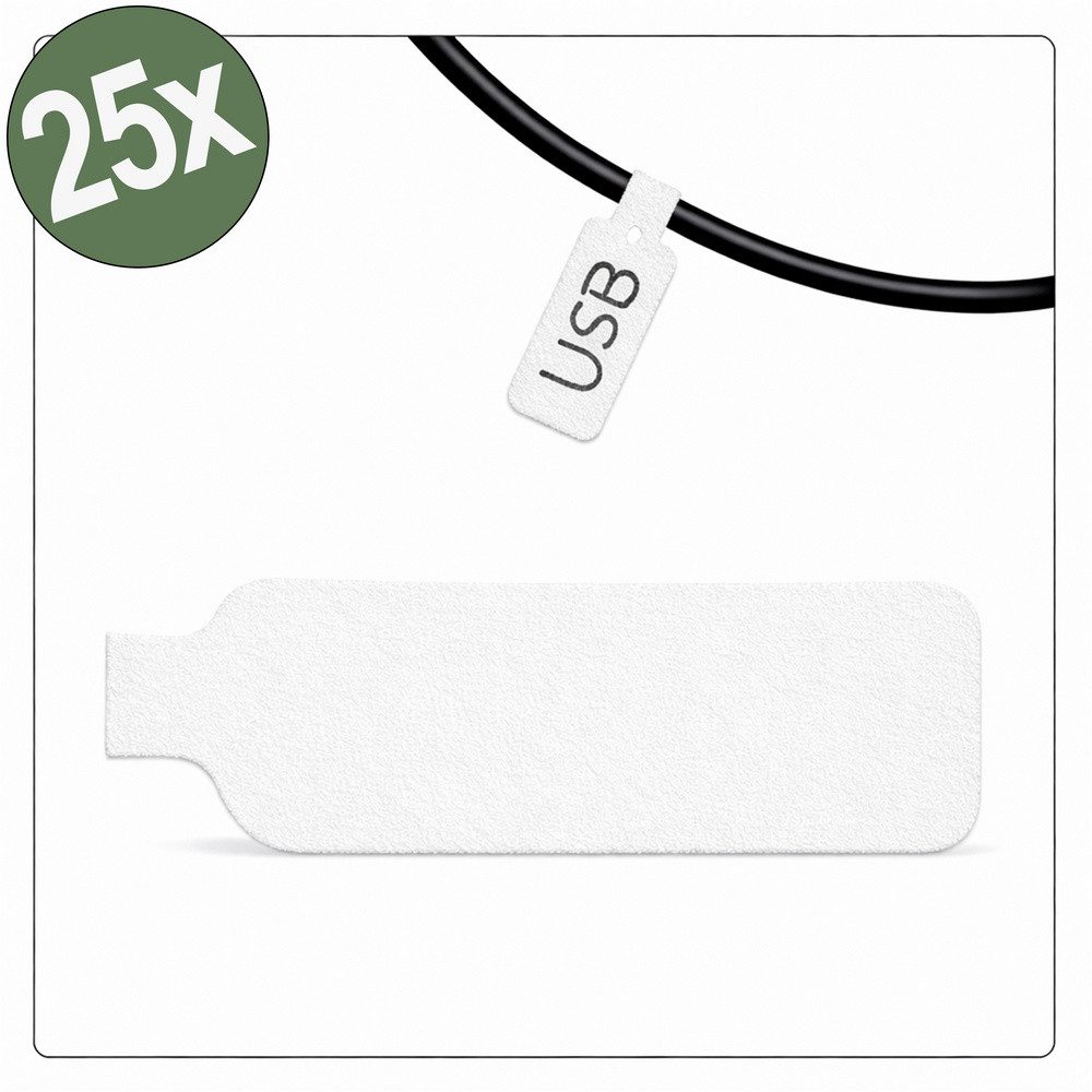 Quadrios Etiketten Quadrios 26CA791 26CA791 Kabel-Etikett 20 x 40 mm Farbe Beschriftungs