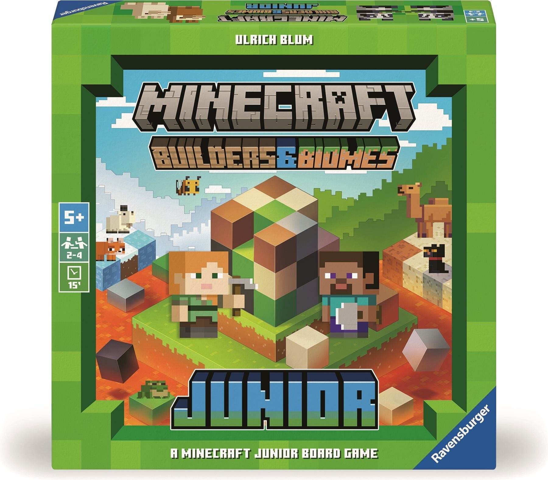 Ravensburger Spielesammlung Minecraft: Builders & Biomes Junior