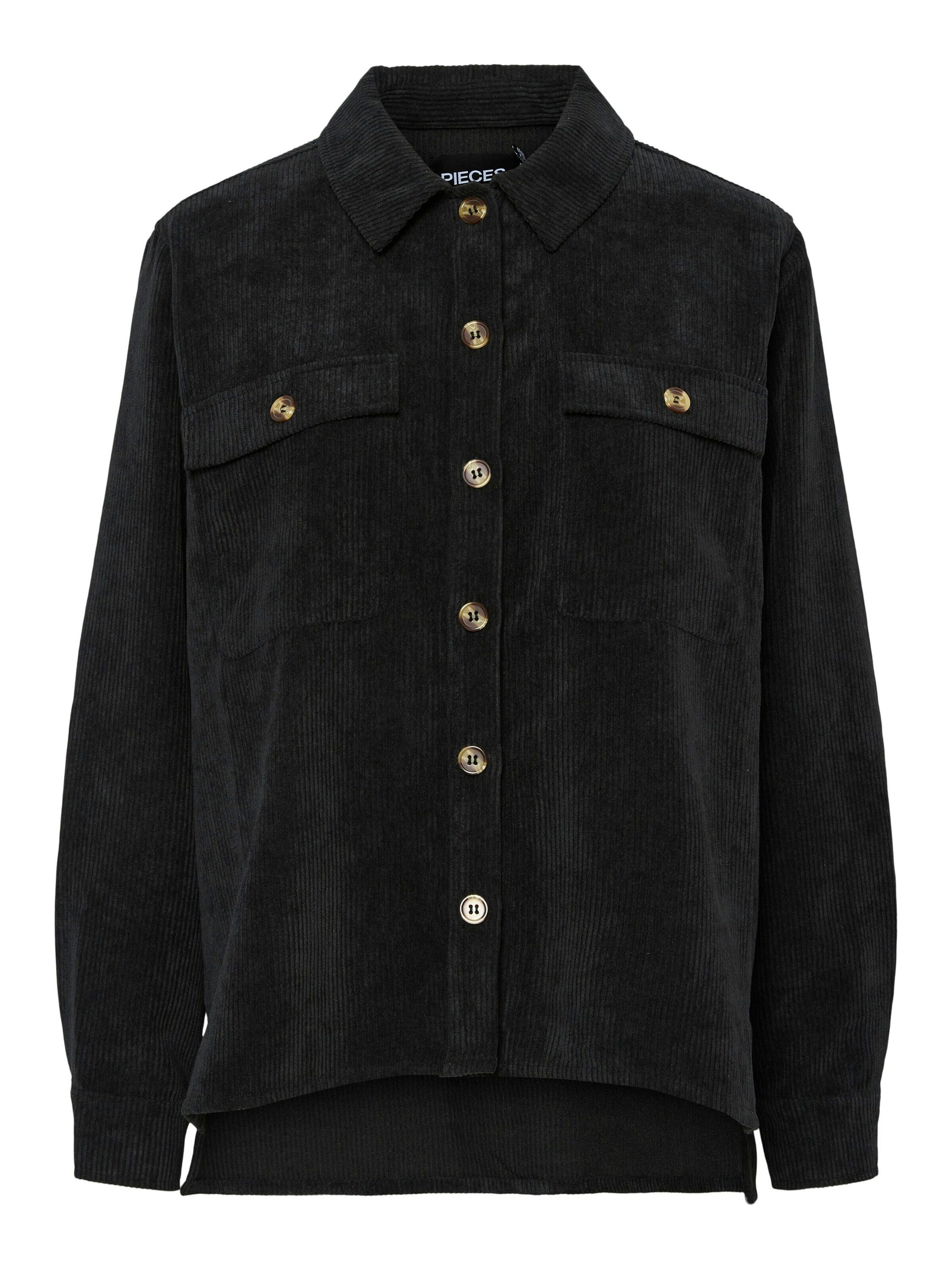 pieces Langarmbluse PCEFFI (1-tlg) Plain/ohne Details günstig online kaufen