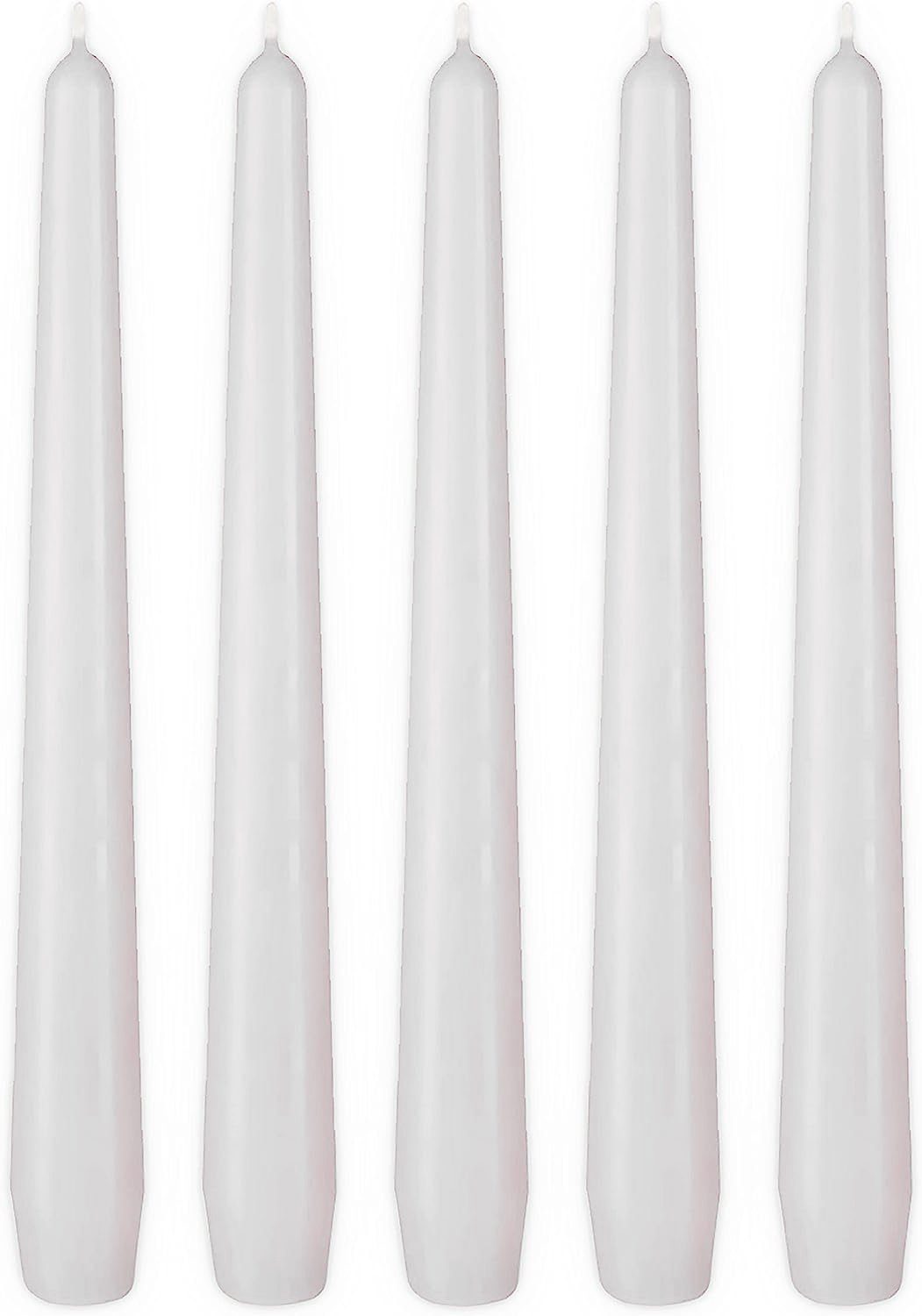Spitzkerze Premium Kerzen Set - bis zu 7,5 Stunden Brenndauer pro Kerze