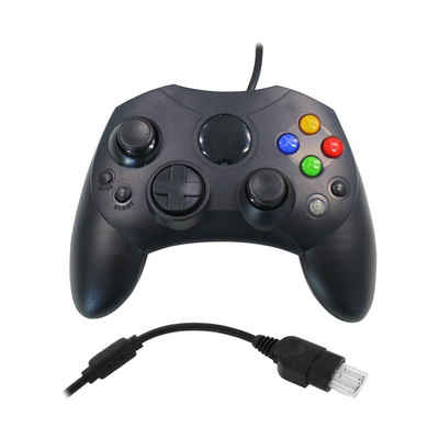 EAXUS Shock Gamepad für Original Xbox (2001) Controller (1 St., NICHT kompatibel mit Xbox 360, Xbox One oder Xbox Series S/X)