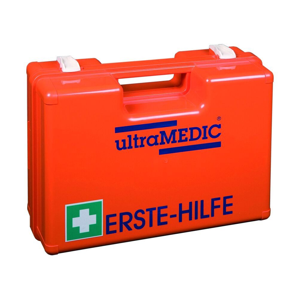 Ultramedic Erste-Hilfe-Koffer Erste-Hilfe-Koffer ultra Box Basic nach DIN 13157, Robustes Material für hohe Langlebigkeit