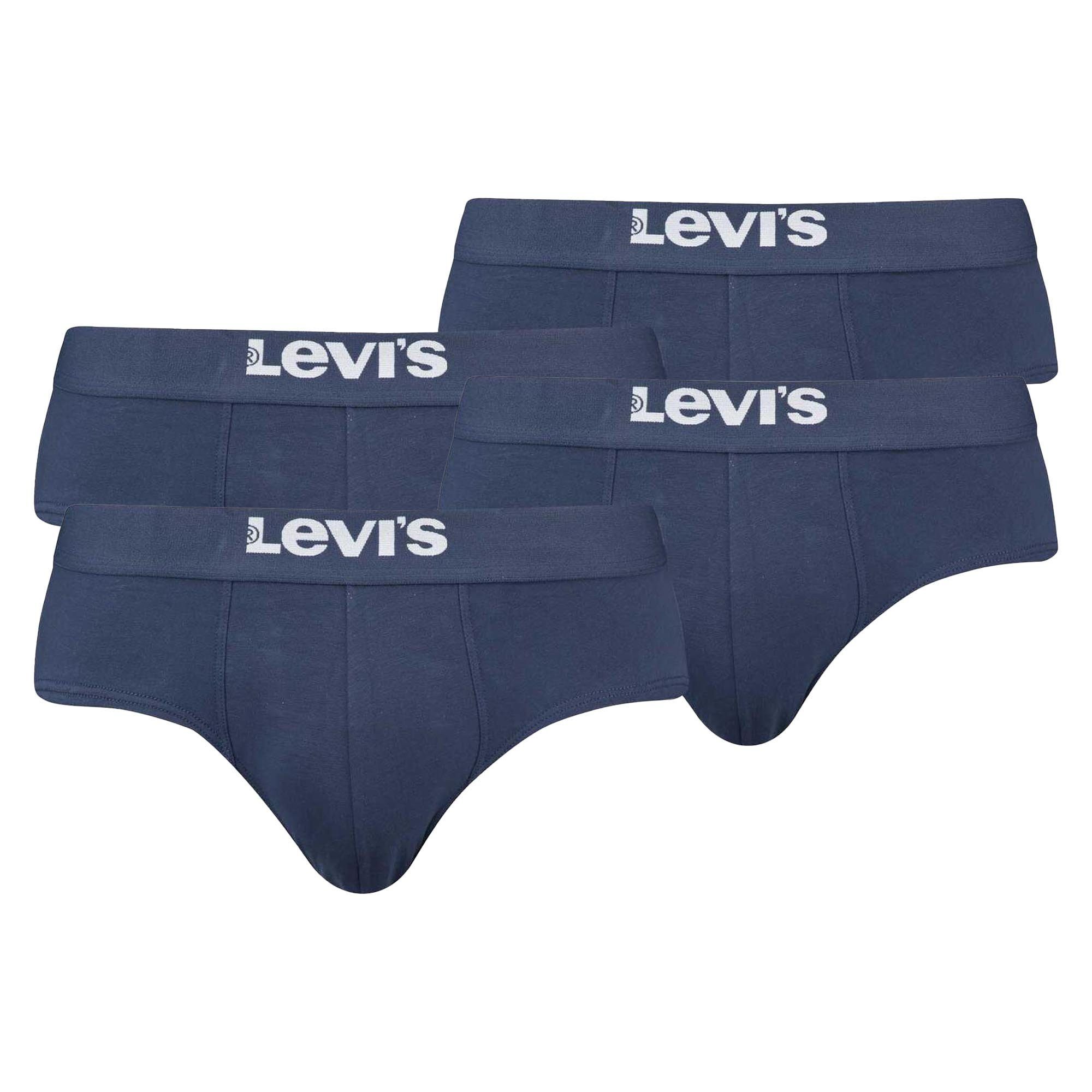 Slip Herren Slip 4er Pack Baumwollmischung, Baumwolle