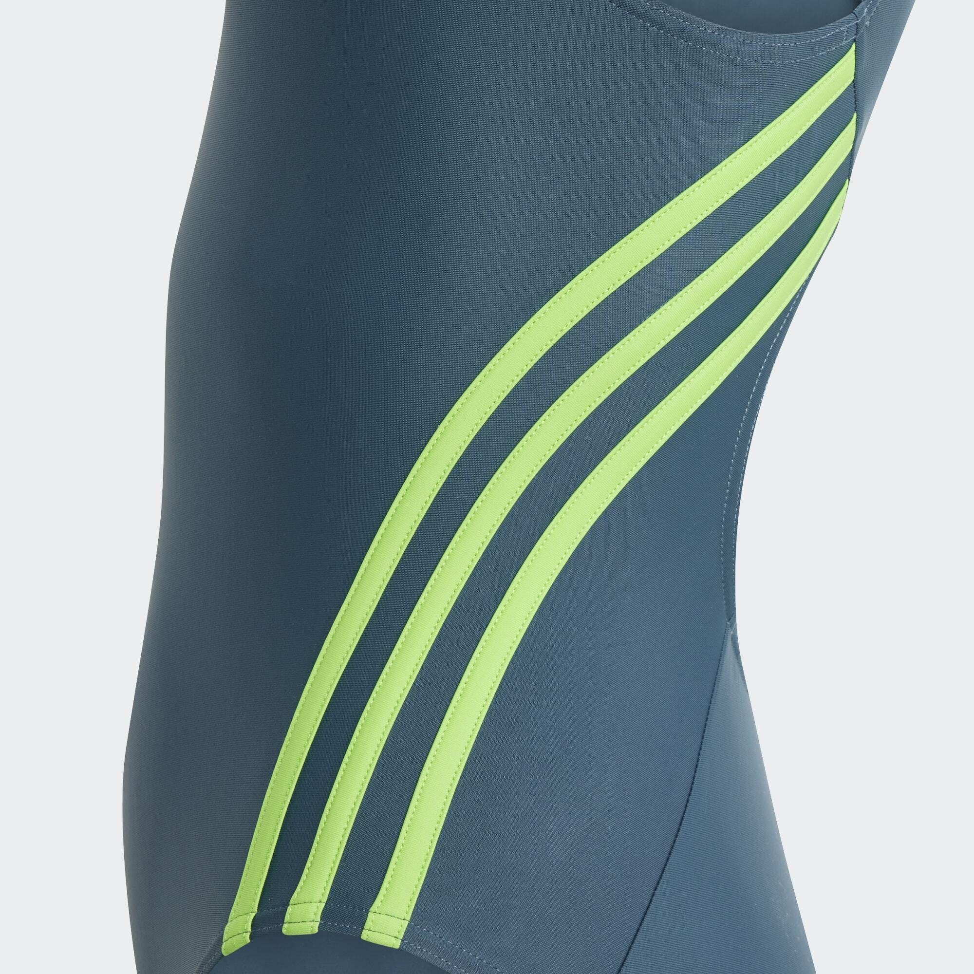 Lucid 3-STREIFEN Night adidas Badeanzug Arctic Lime Sportswear / BADEANZUG