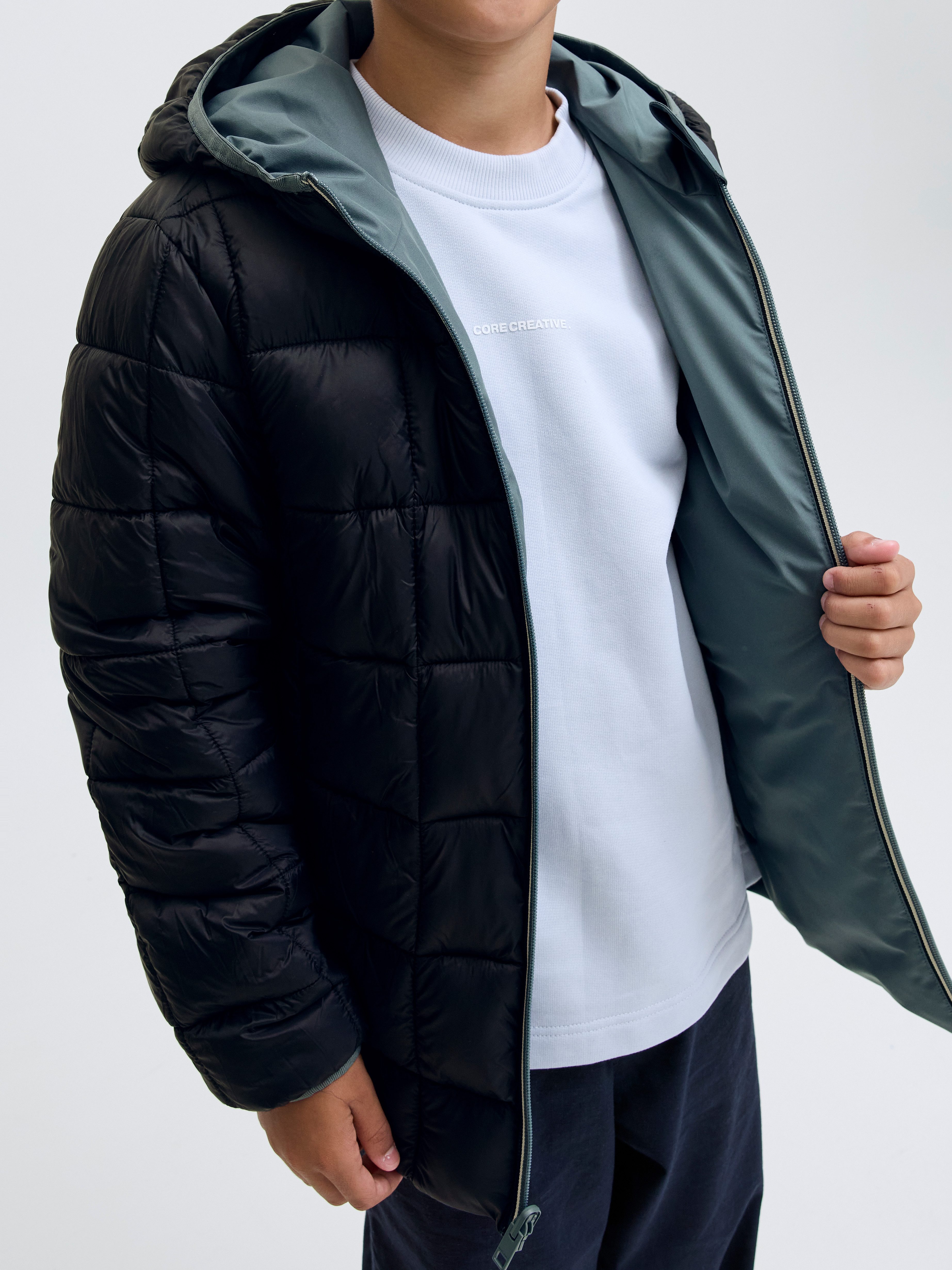 Jack & Jones Junior Outdoorjacke JJEBROOK REVERSIBLE JACKET SN JNR