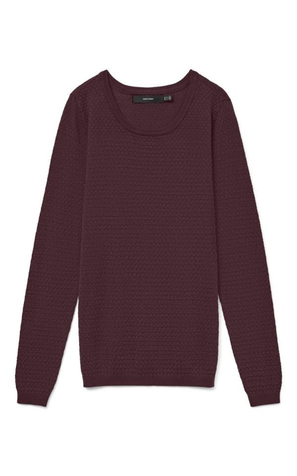 Vero Moda Rundhalspullover VMCARE STRUCTURE LS günstig online kaufen
