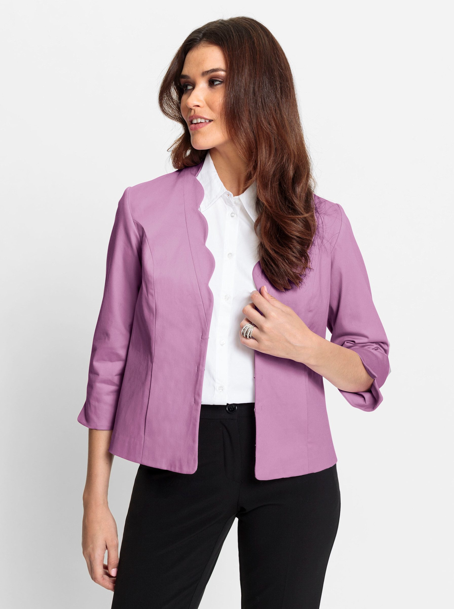 Blusenblazer Kurzblazer