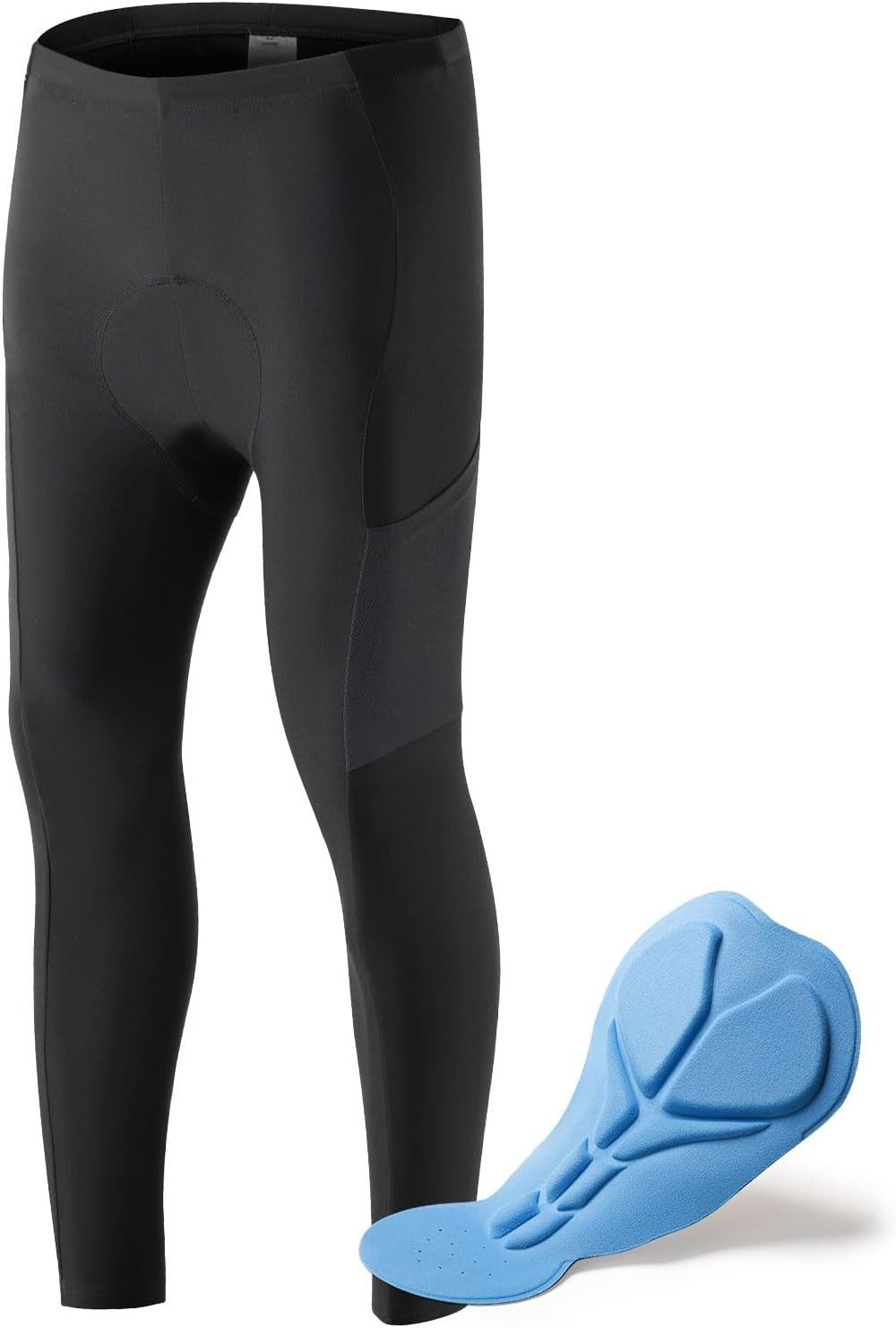 ROCKBROS Fahrradhose Herren Lange Kompressionshose mit Sitzpolster