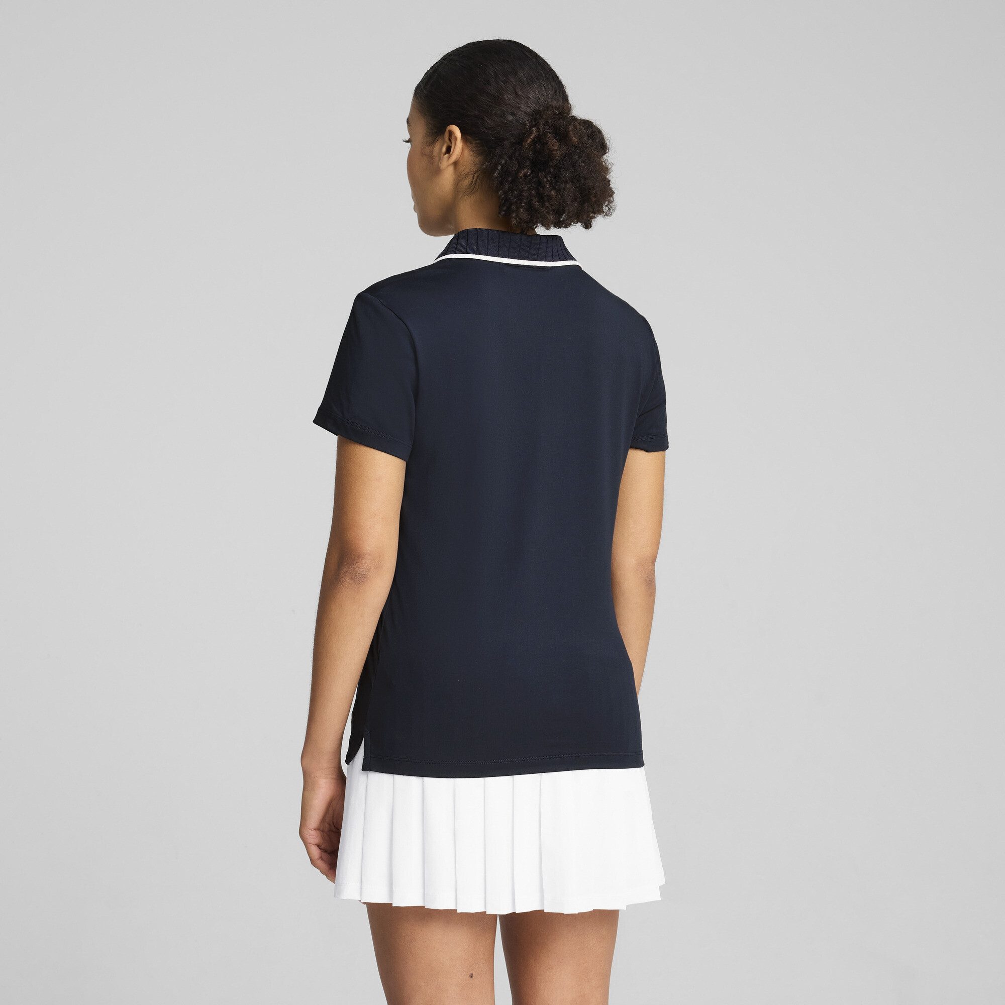 PUMA Poloshirt CLOUDSPUN Bridges Kurzärmeliges Golf-Polo Damen