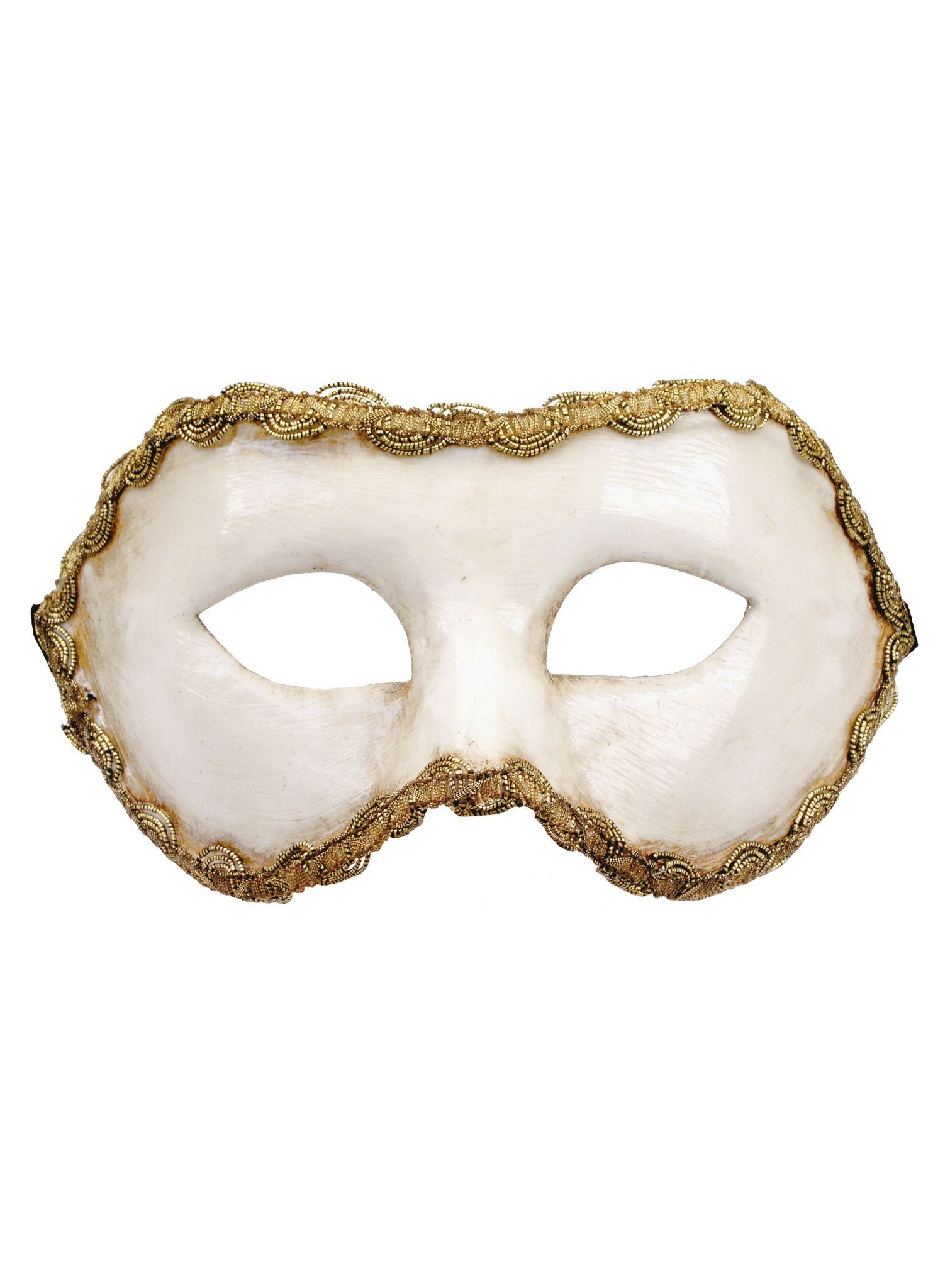 Maskworld Verkleidungsmaske Colombina bianca
