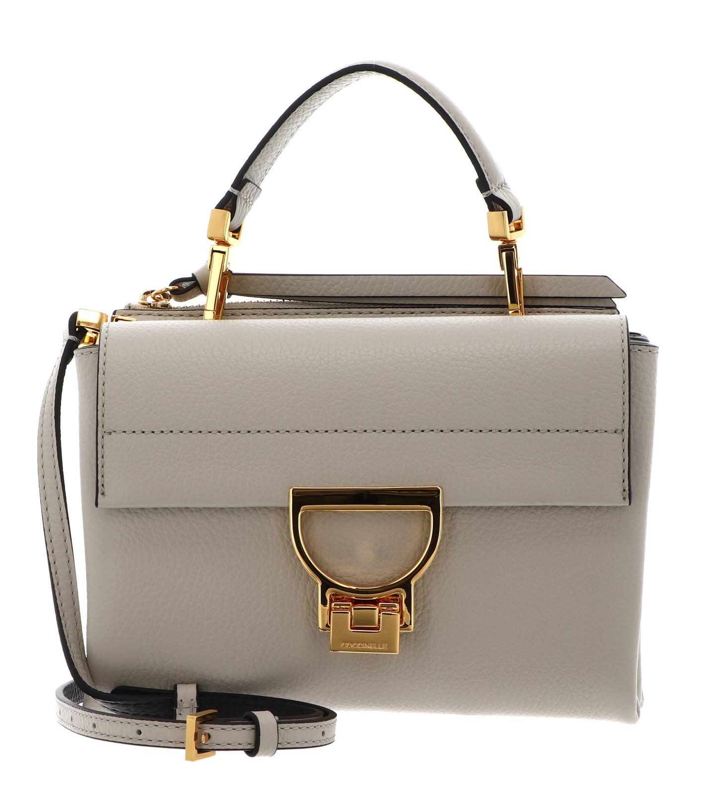 COCCINELLE Umhängetasche Handbag Grainy Leather, aus echtem Rindsleder