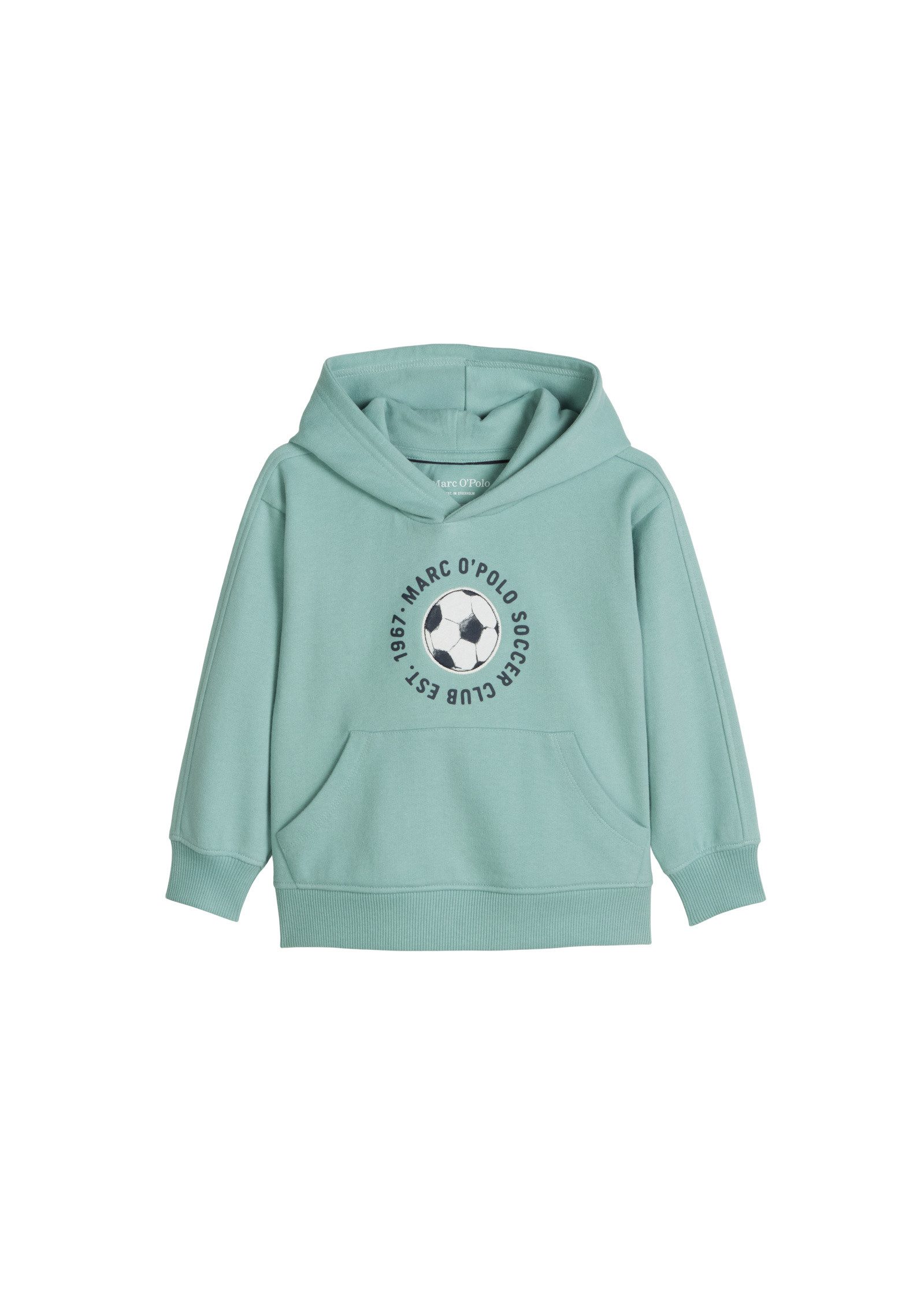 Marc O'Polo Sweatshirt mit Fußball-Motiv