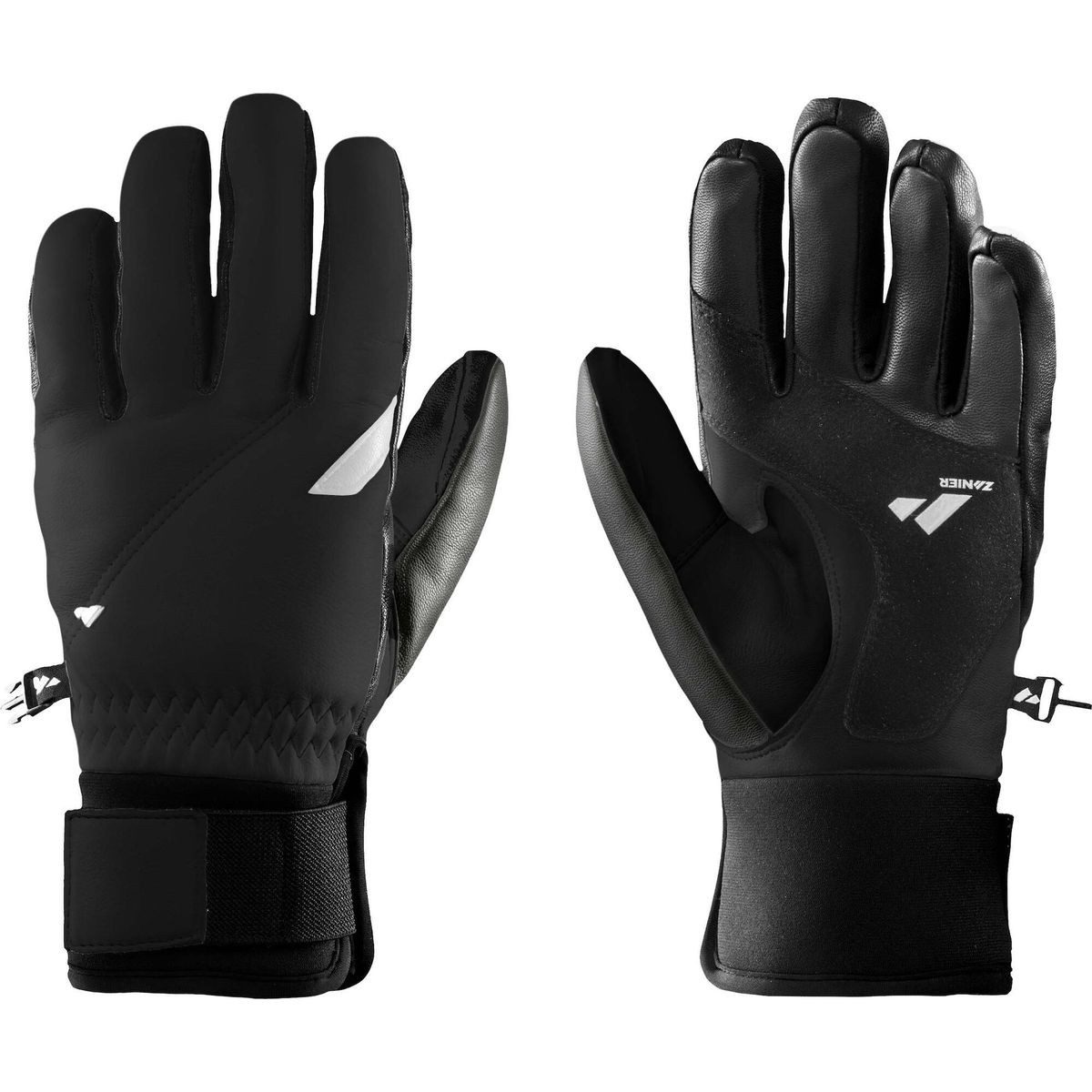 Zanier Skihandschuhe ZENITH.GTX Hochwertige, winddichte Lederhandschuhe mit GORE-TEX®-Technologie und