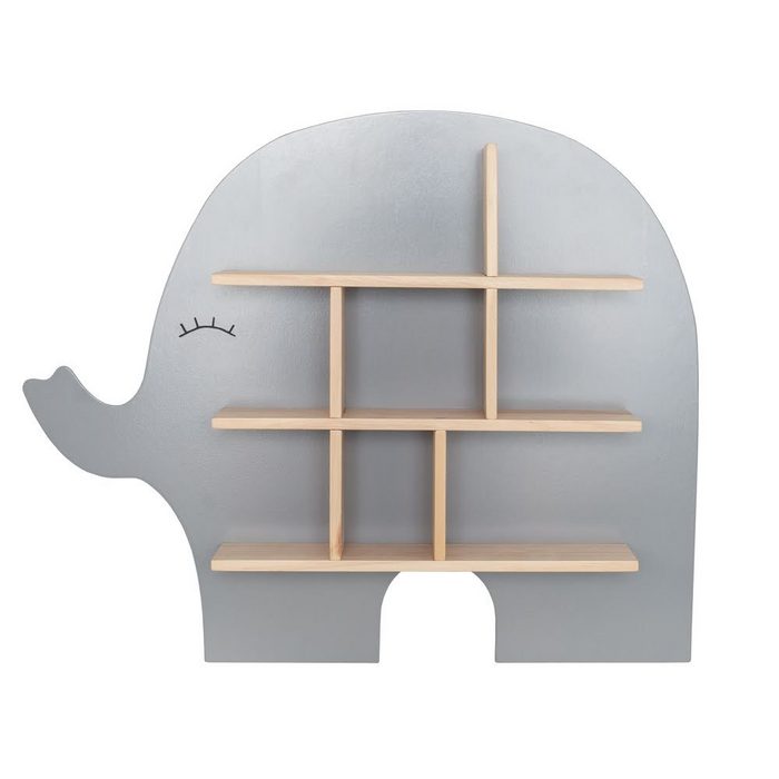JaBaDaBaDo Kinderregal Regal Elefant in Grau
