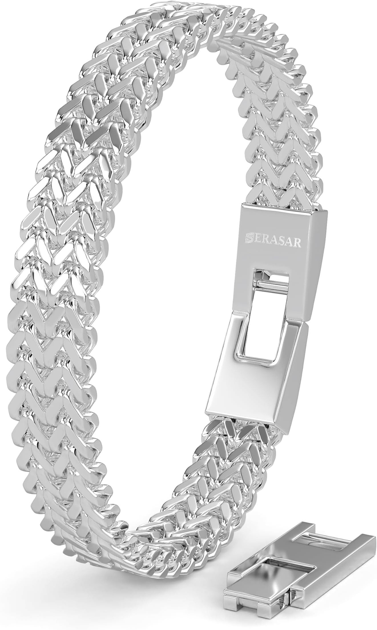 SERASAR Armband Premium Edelstahl Armband Herren günstig online kaufen