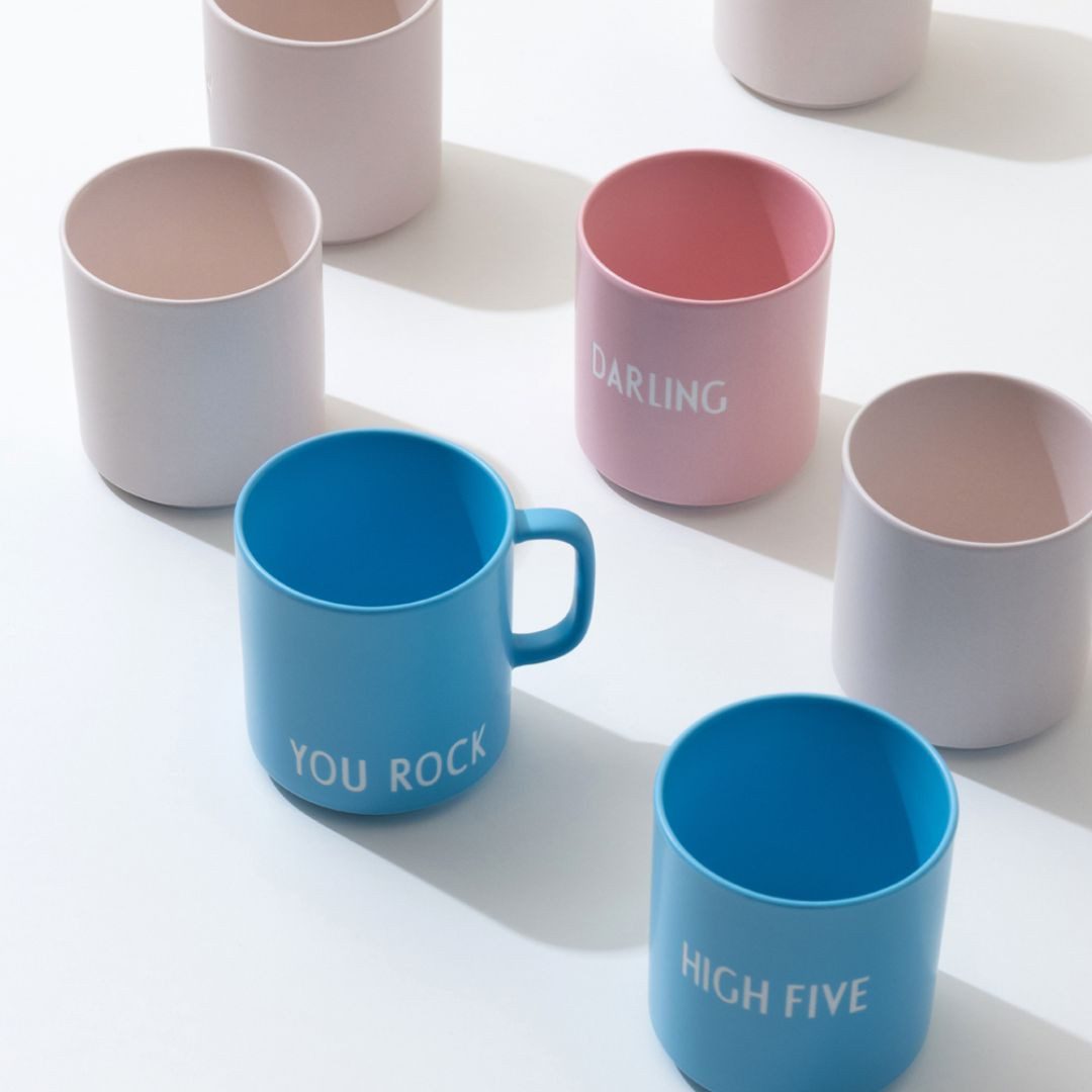 suebidou Becher Porzellanbecher Designbecher farbenfrohe Statement-Tasse, nachhaltig, kreativ – Bild 2 von 3