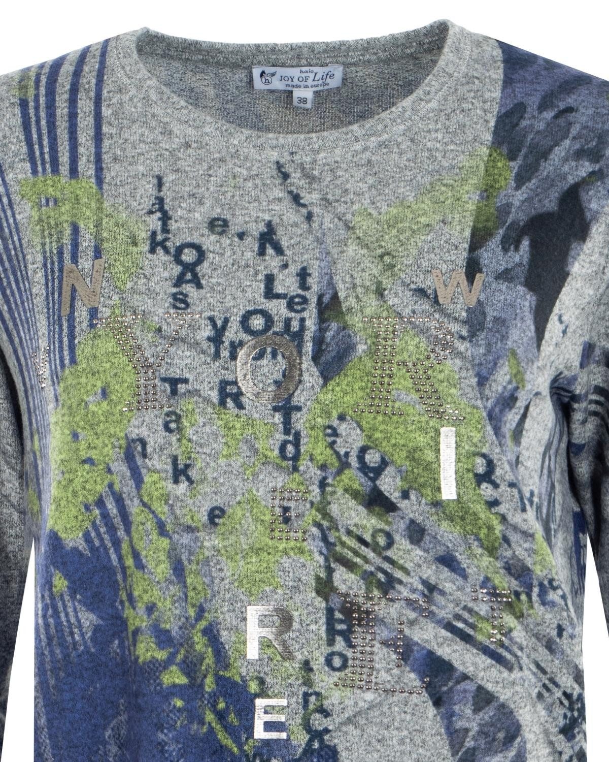 Hajo Blusenshirt Strickshirt Soft-Touch