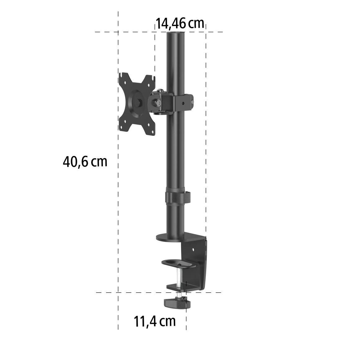 Hama Monitor-Halterung Bildschirm Halterung, 33-81 cm(13"-32) Schwarz, (bis 32 Zoll)