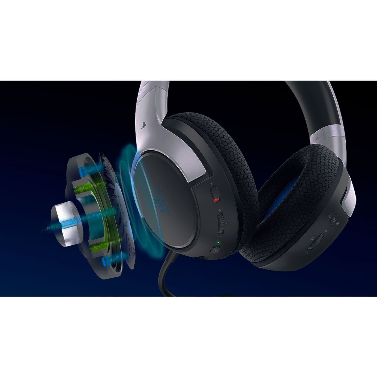 RAZER Kaira Hyperspeed Headset Mikrofon, Kabelloses (Biegsames Gaming-Headset)