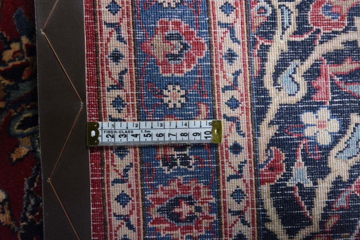 Orientteppich Mashhad 303x394 Handgeknüpfter Orientteppich Nain mm rechteckig, Perserteppich, 12 Trading, / Höhe