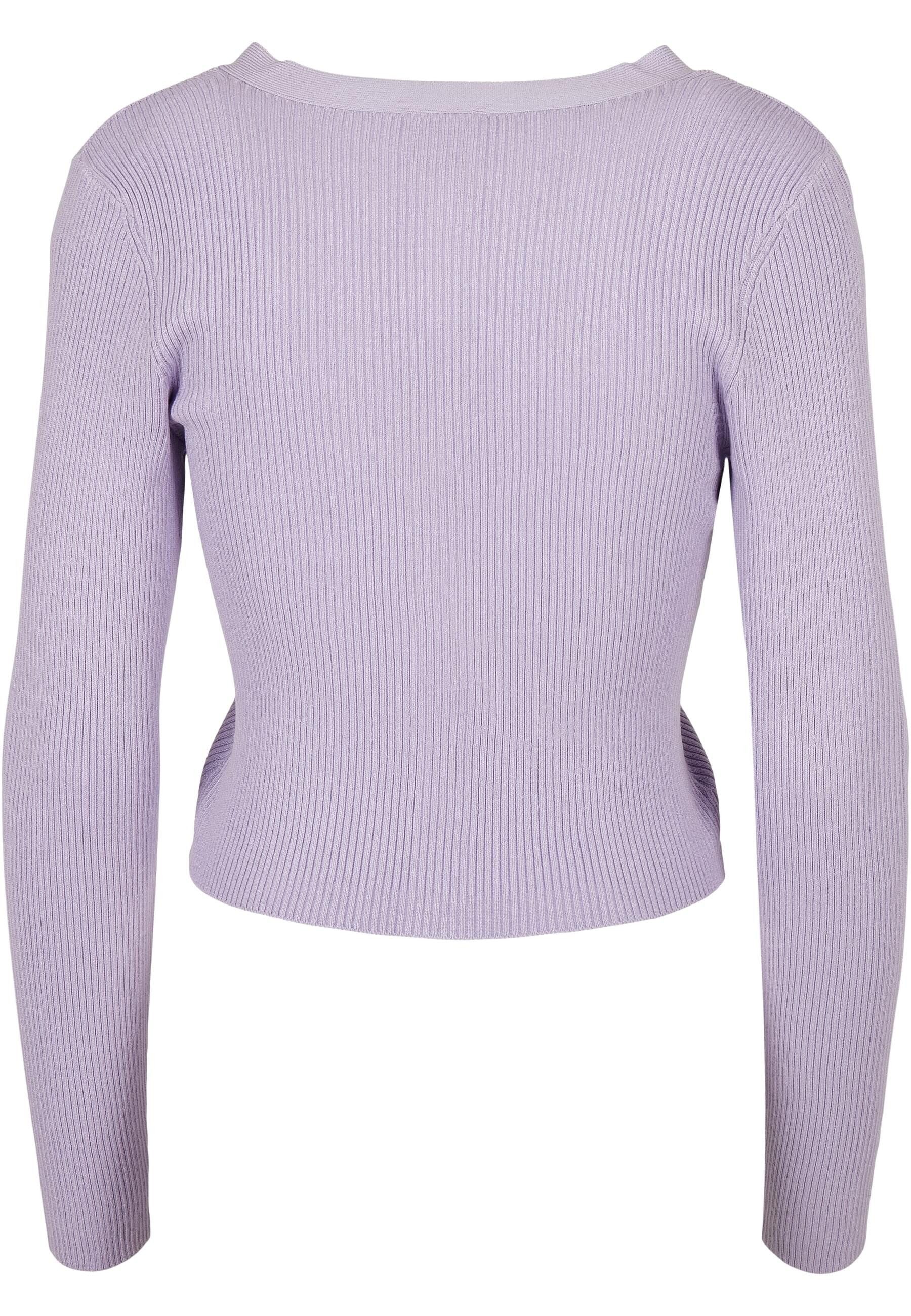 URBAN CLASSICS Strickjacke Urban Classics Damen Ladies Short Rib Knit Cardi günstig online kaufen