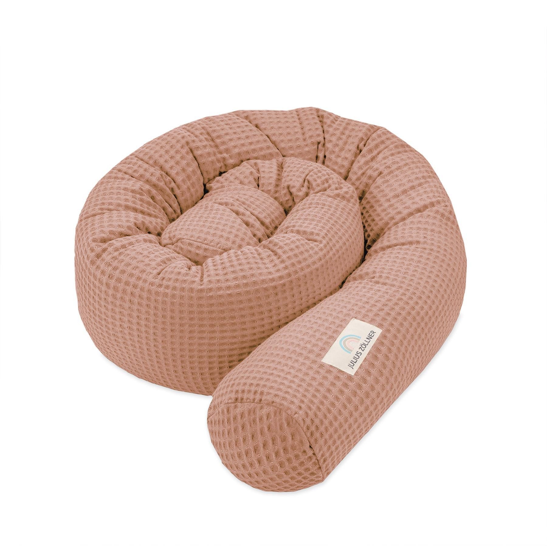Nestchenschlange Waffelpiqué Dune Bettschlange 180