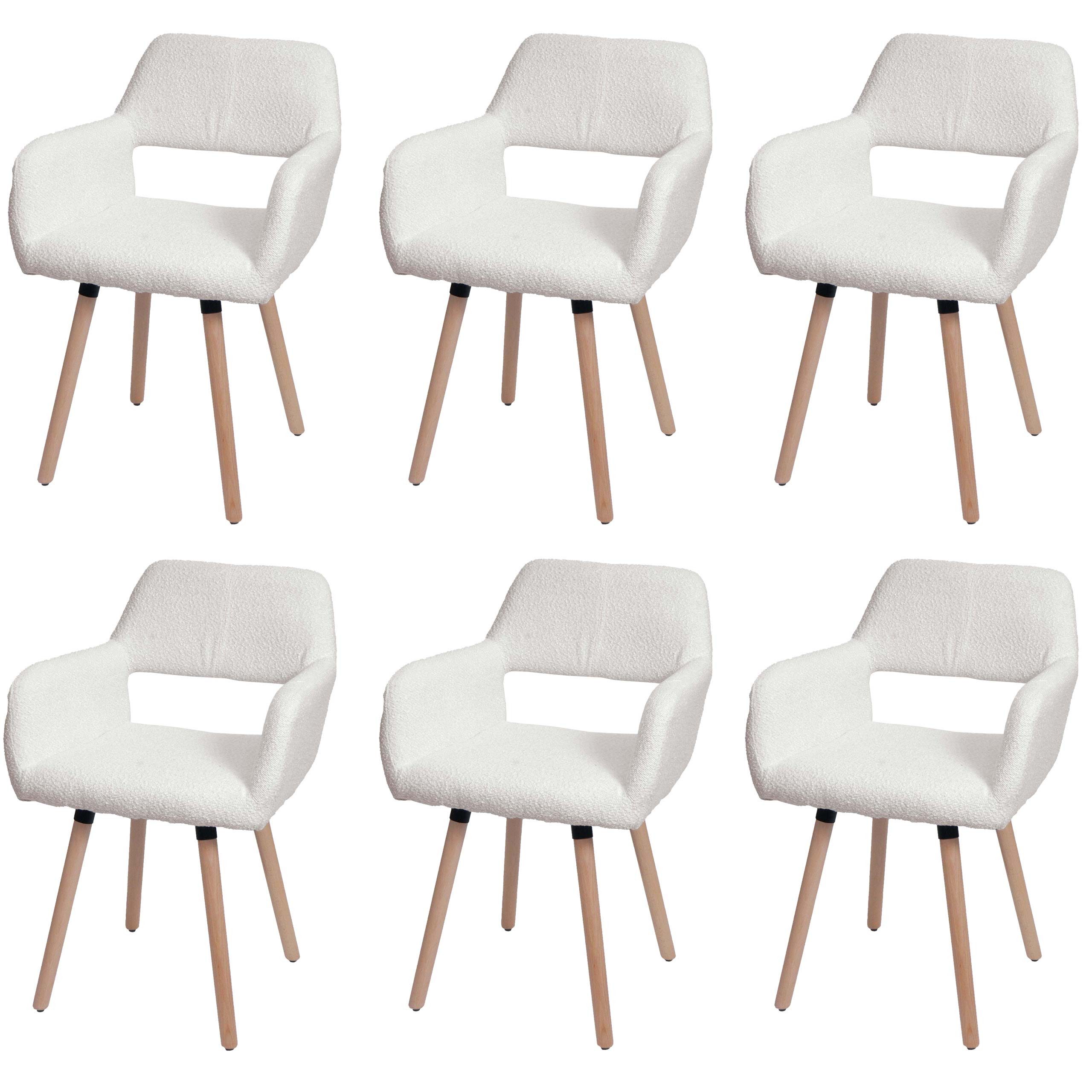 MCW Esszimmerstuhl MCW-A50-II-6-B (6er), Mit höhenverstellbaren günstig online kaufen