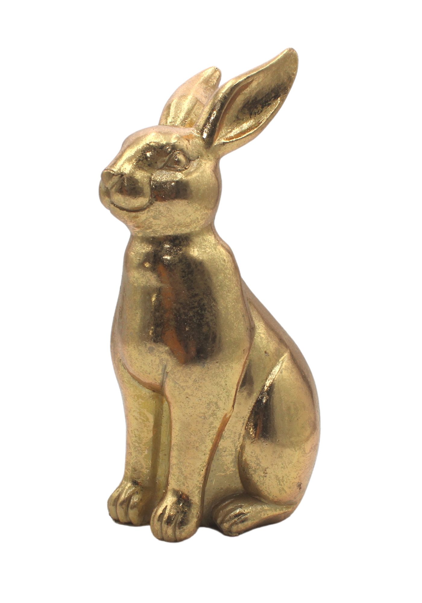 Dekohelden24 Dekofigur Osterhasen, Osterei in Gold, günstig online kaufen
