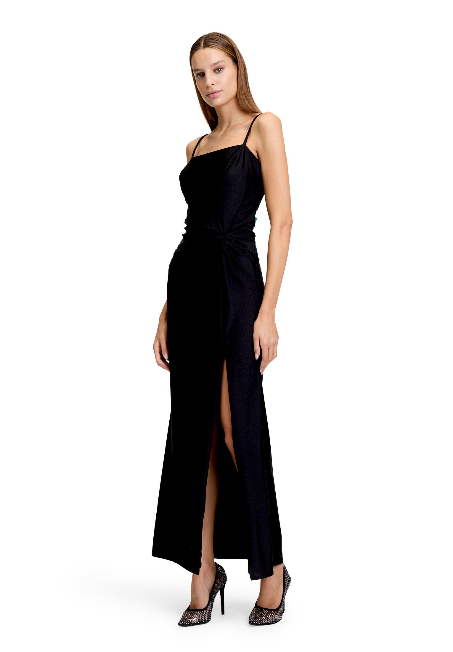 Vera Mont Abendkleid Damen mit Raffung Wickel-Design