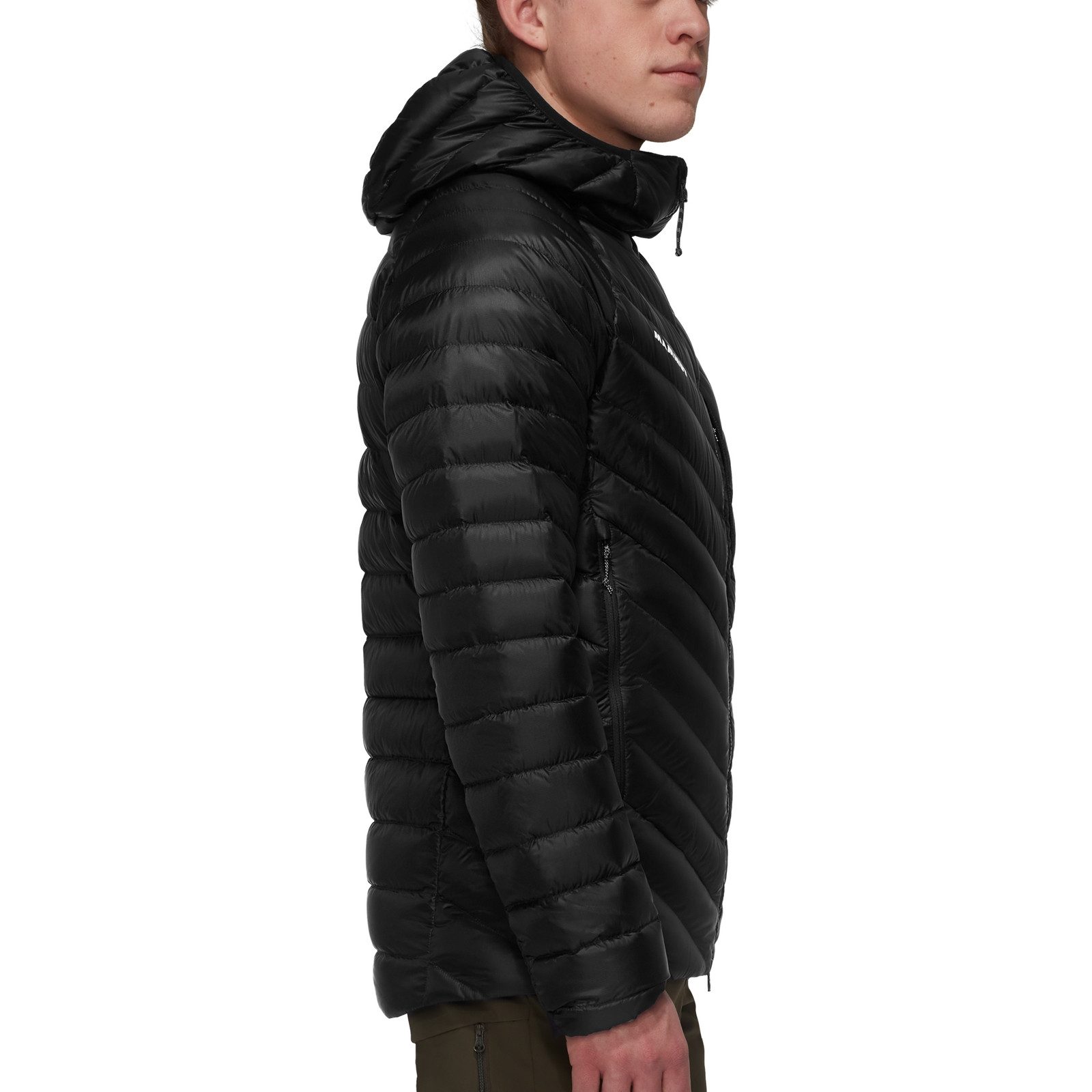Mammut Daunenjacke Broad Peak IN Hooded Jacket Brusttasche mit Reissverschluss