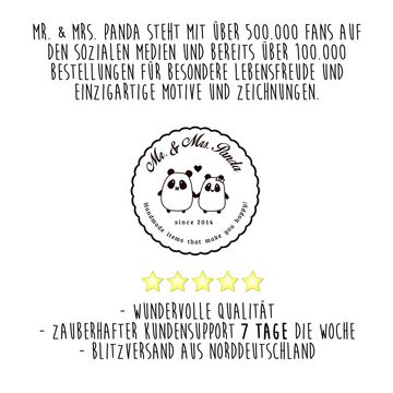 Mr. & Mrs. Panda Gartenleuchte Hahn mit Korn - Transparent - Geschenk, Gartendekoration, Gartenlicht