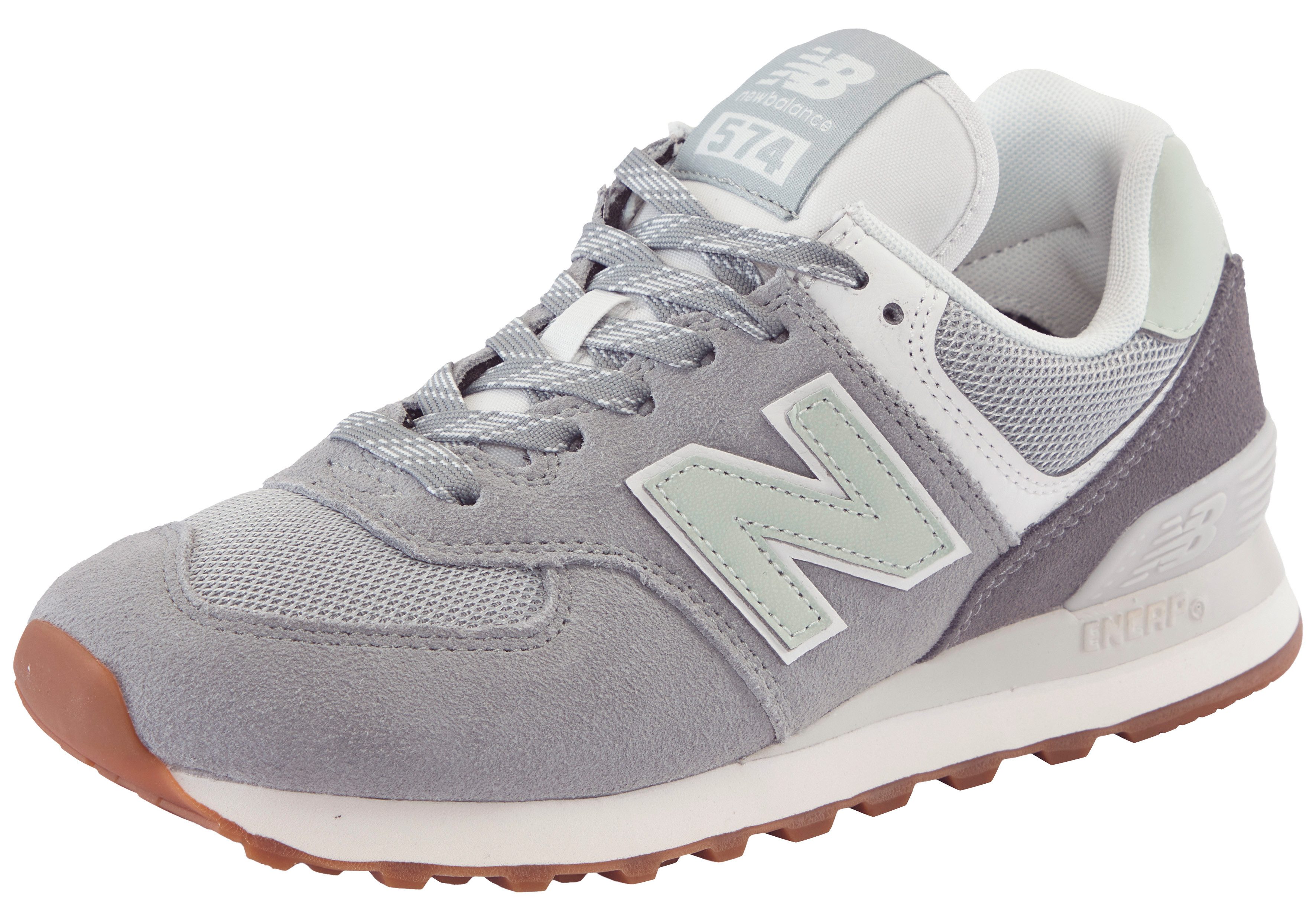 New Balance 574 Sneaker für Erwachsene, mit Gummilaufsohle