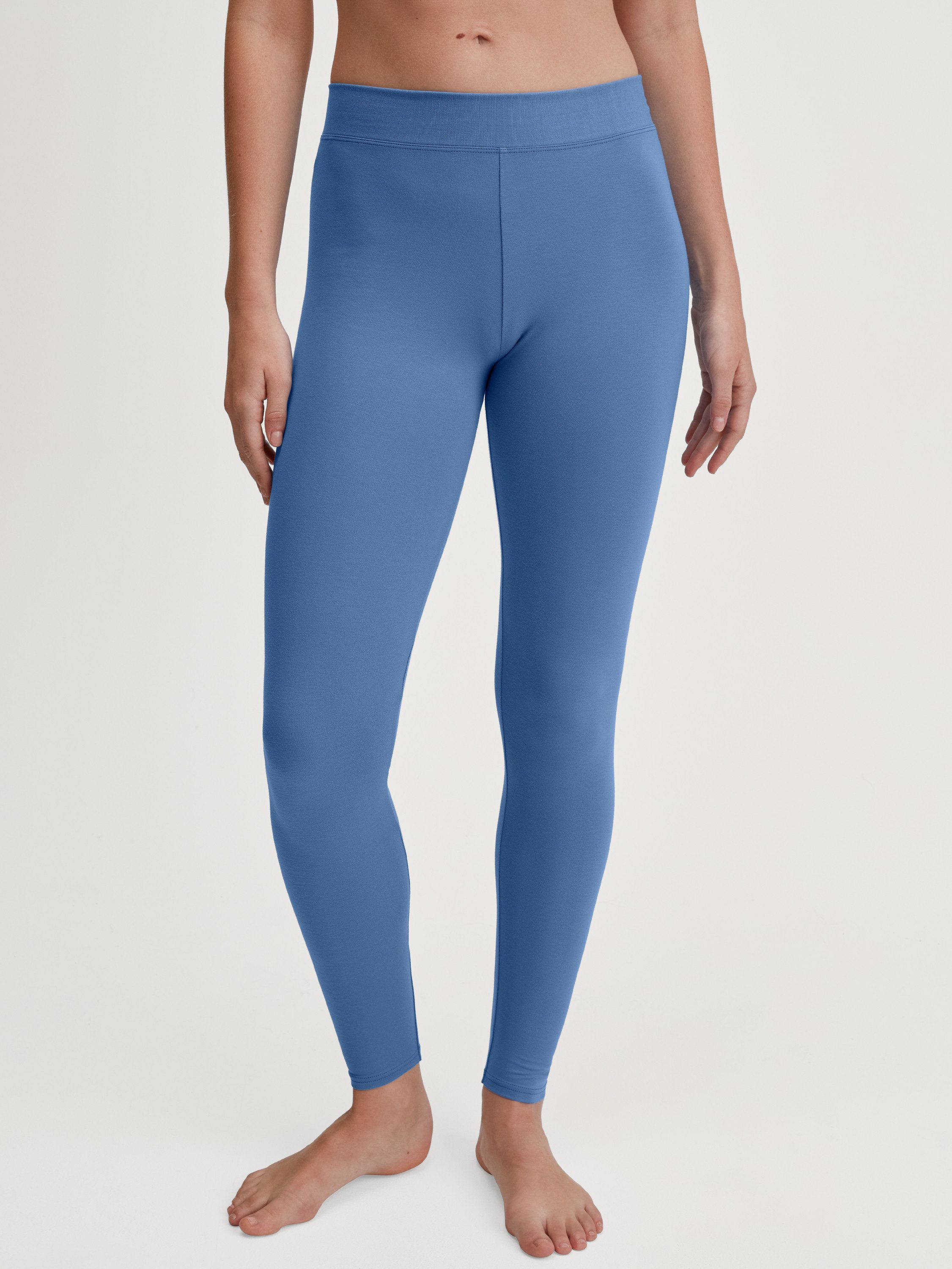 CALIDA Leggings Elastic Damen (1-tlg) mit breitem Softbund, hoch geschnitten