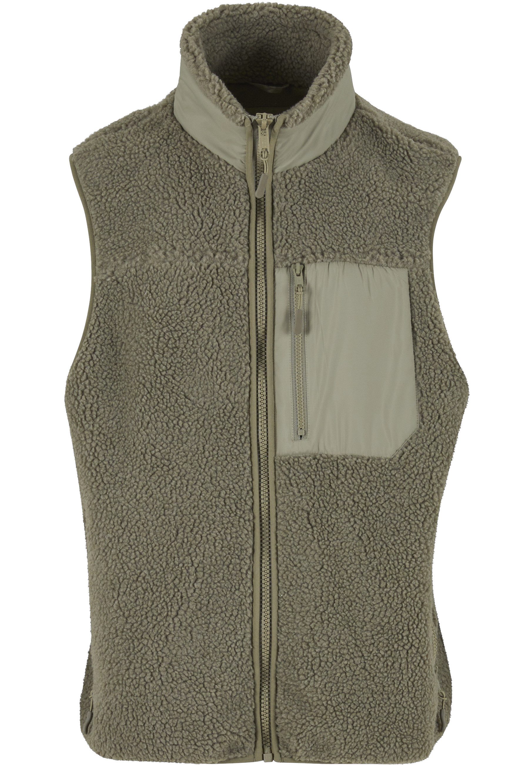 URBAN CLASSICS Steppweste Urban Classics Sherpa Vest (1-tlg)