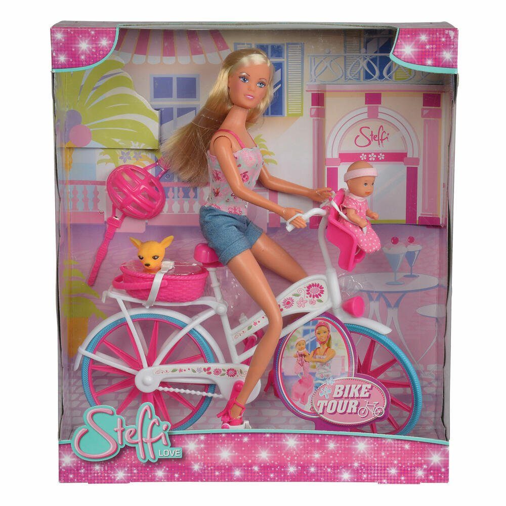 105739050 SIMBA Fahrradtour Love Steffi Stehpuppe