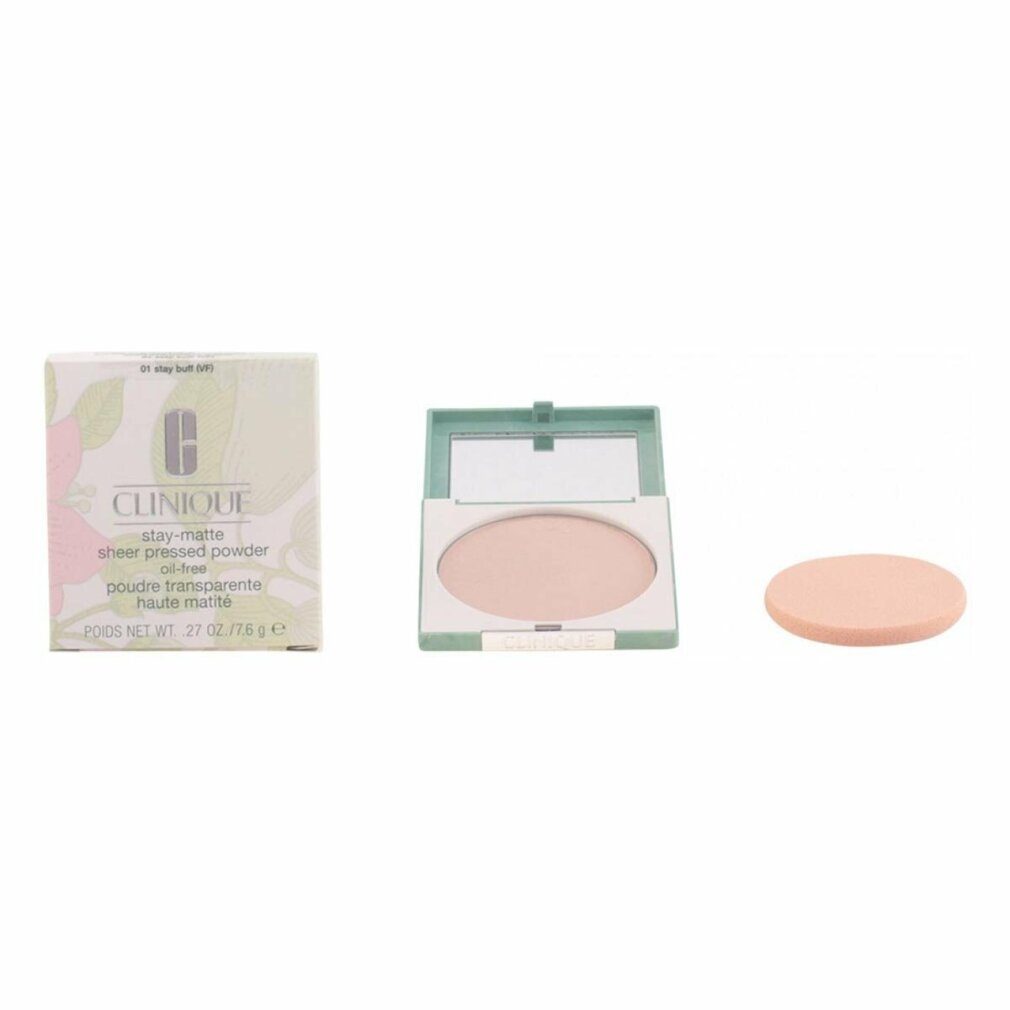 CLINIQUE Gesichtspflege Powder Stay-Matte Sheer Clinique - Pressed Buff Stay